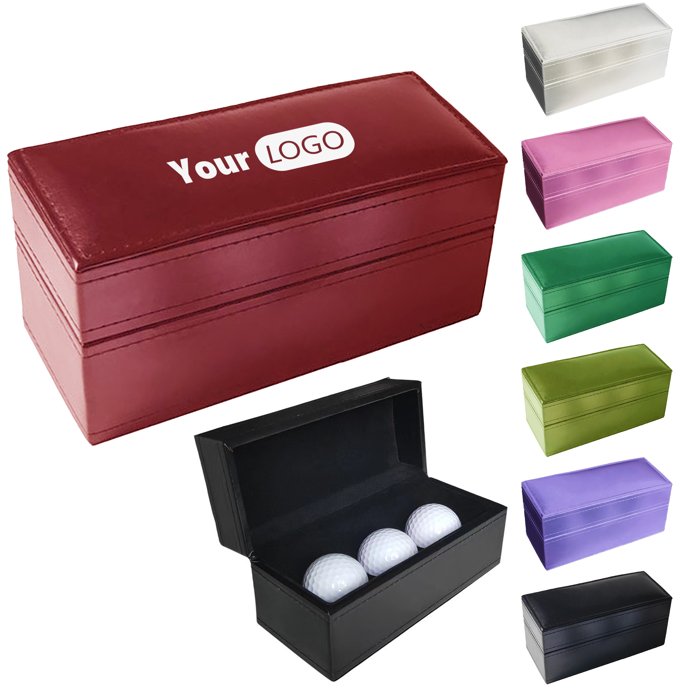 Polyurethane Golf Ball Storage Box Set 7
