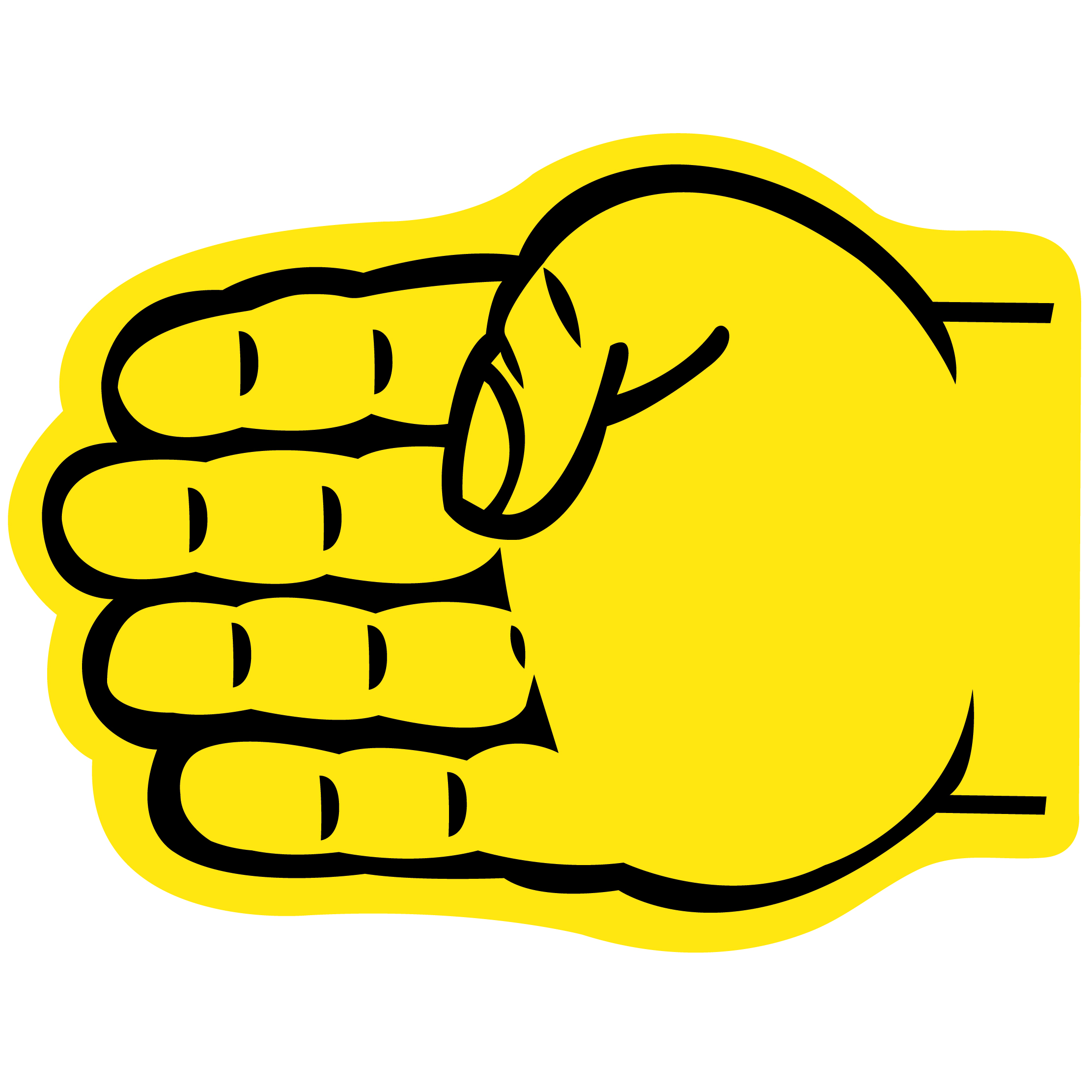 First Down Foam Hand 49