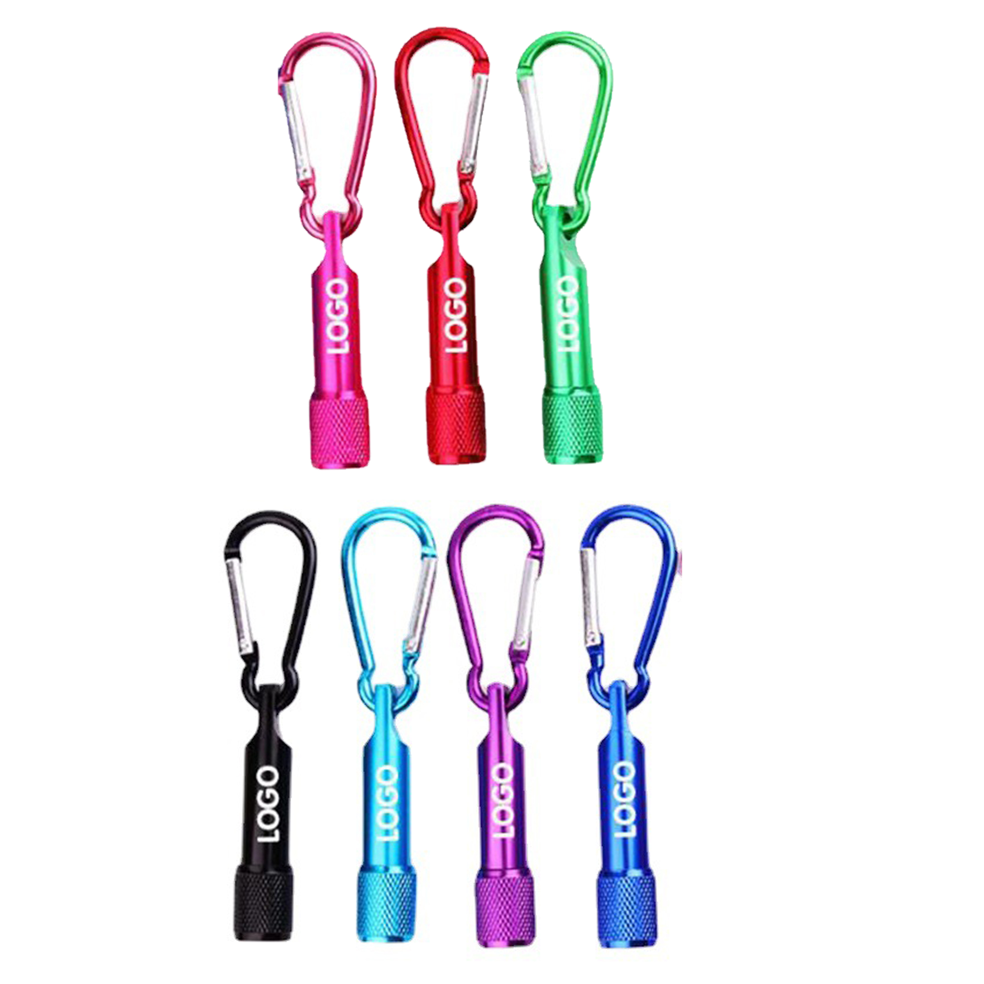 Carabiner LED Flashlight Keychain 6