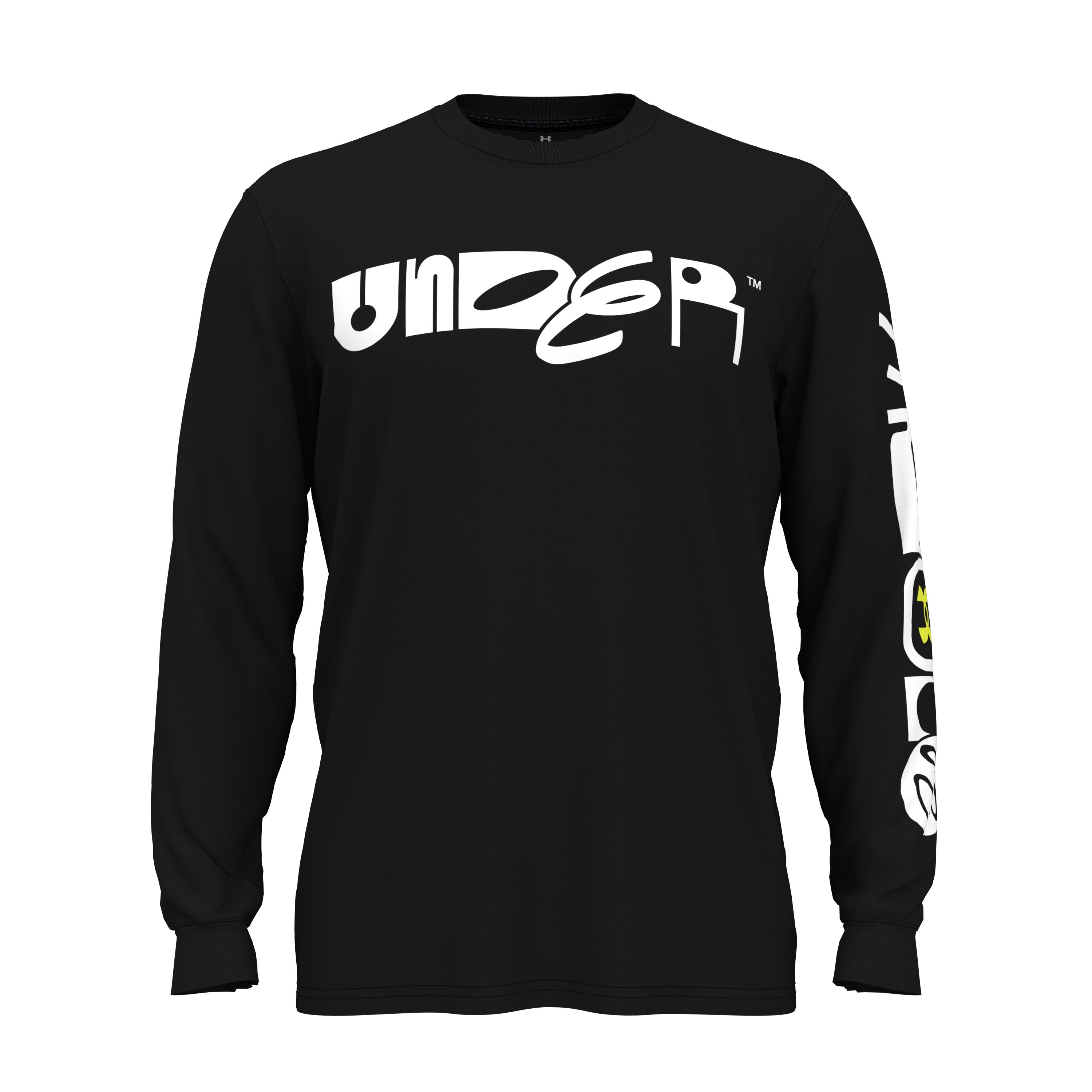 Men's UA Deco Wordmark Long Sleeve  4