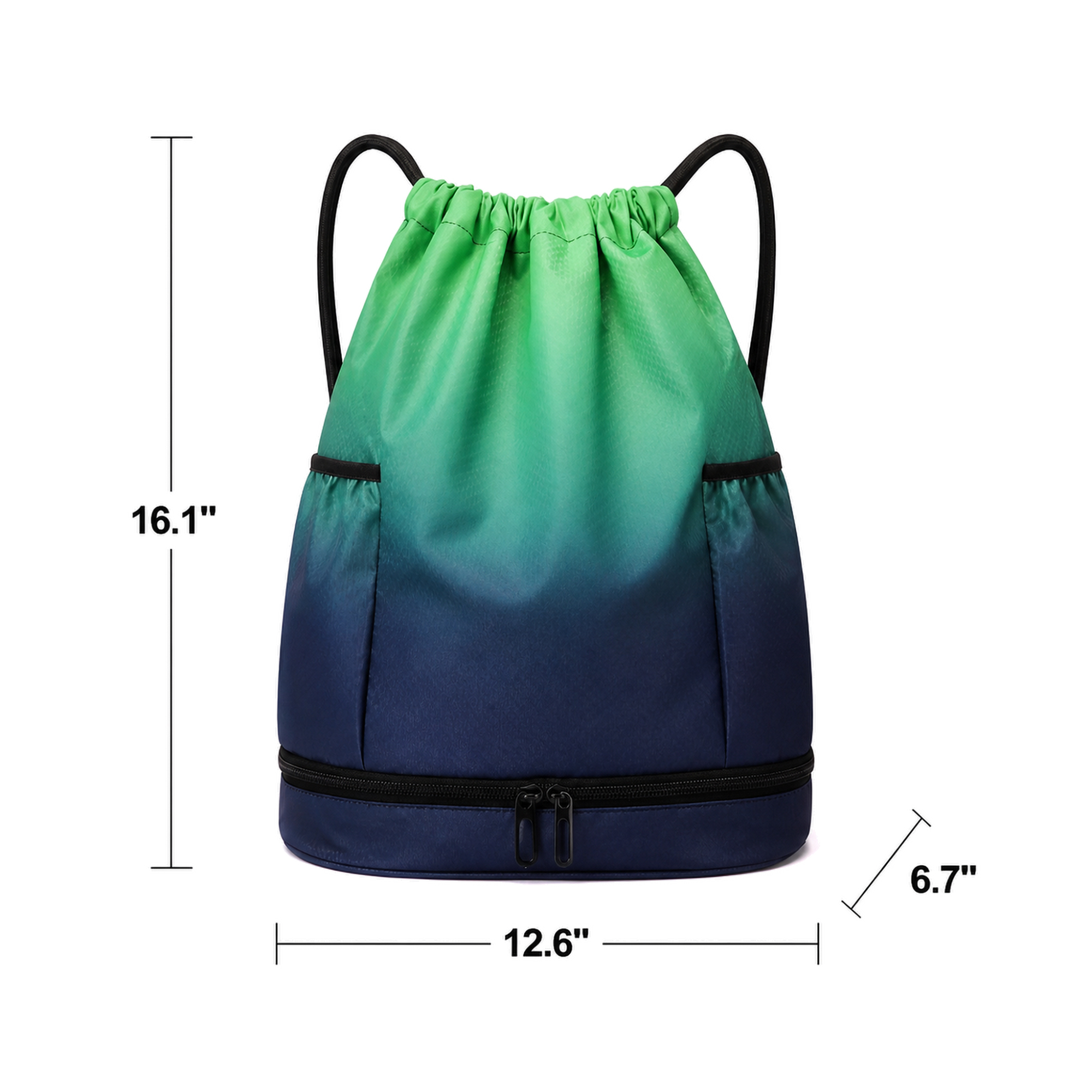Water-Resistant Backpack with Separated Storage 3