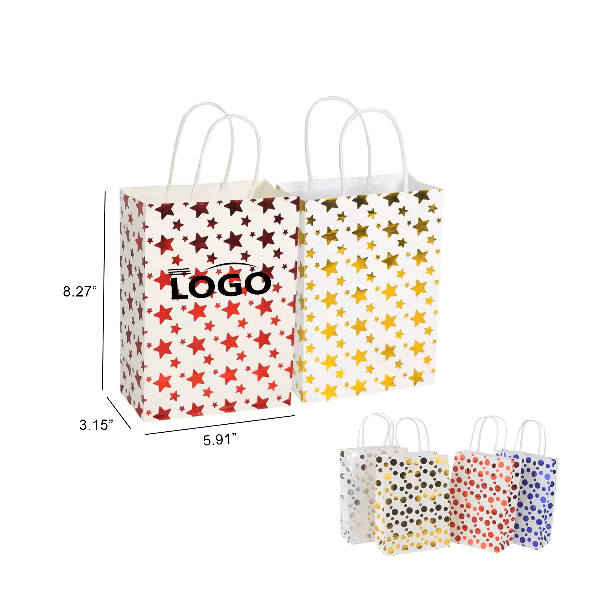 Star Spangled Flag Gift Bag 2