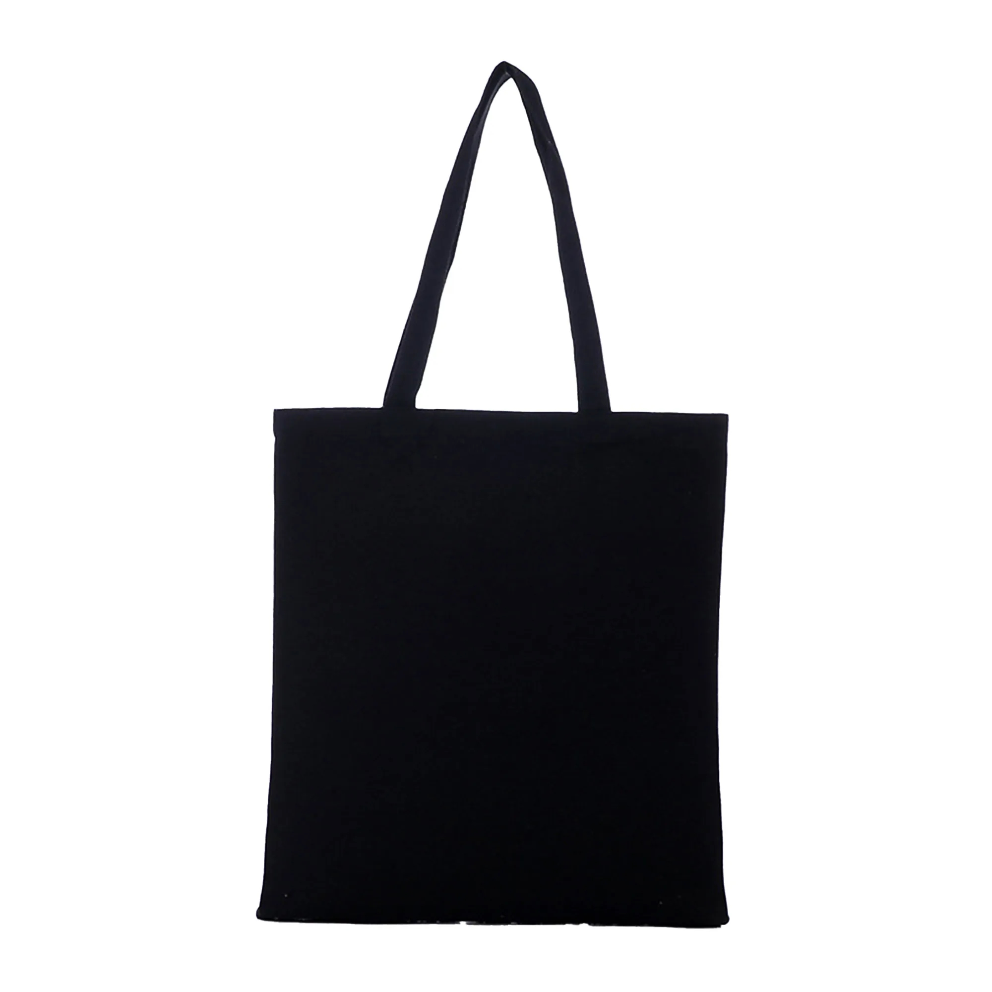 MOQ 10 Polyester Cotton Solid Color Hand-Held Canvas Bag, custom tote bag with logo imprint 34