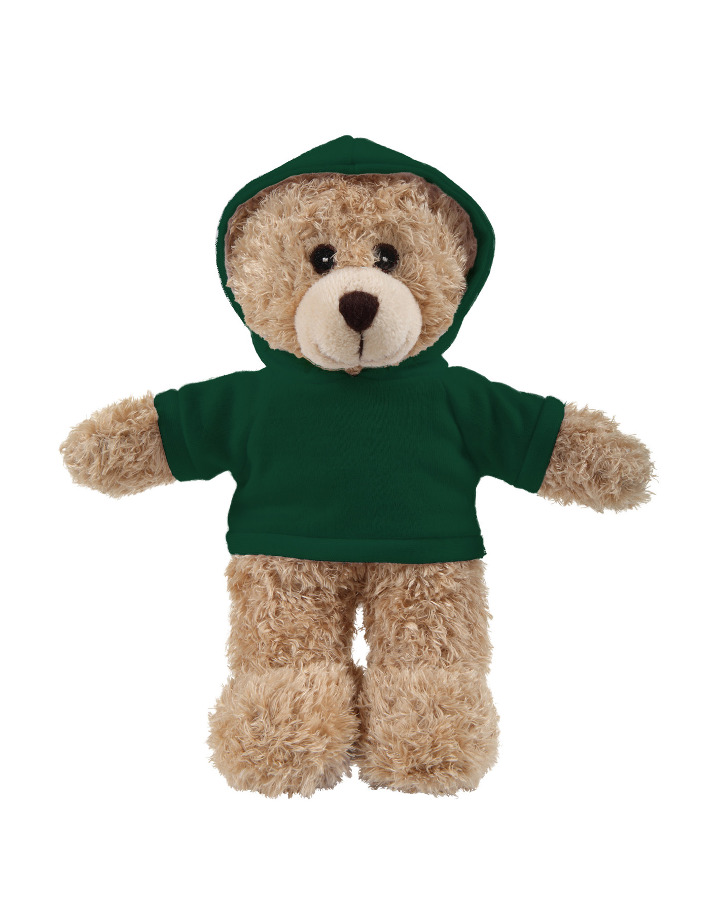 soft plush Tan Bear with hoodie 51
