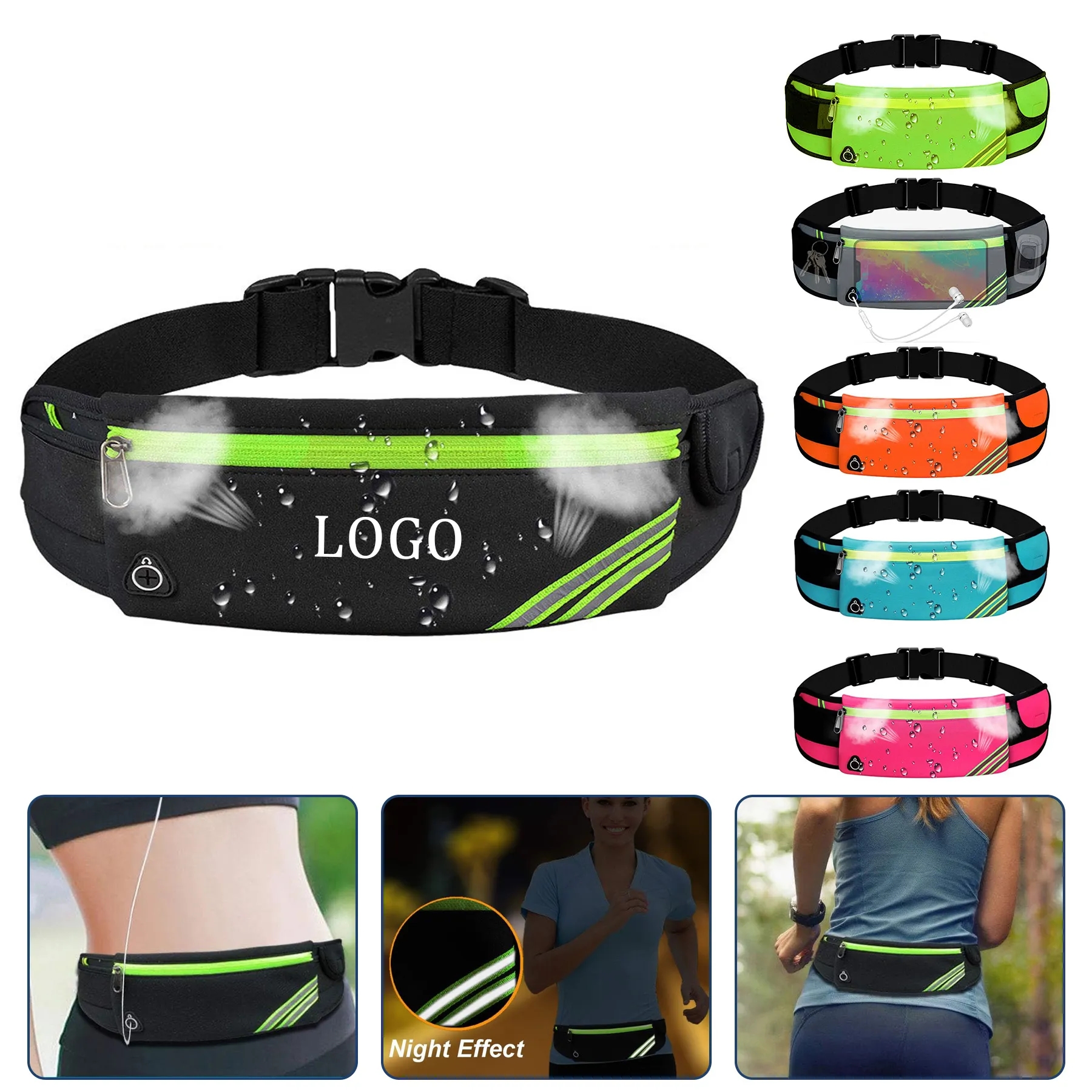 Running Belt Waist Pack Bag 7
