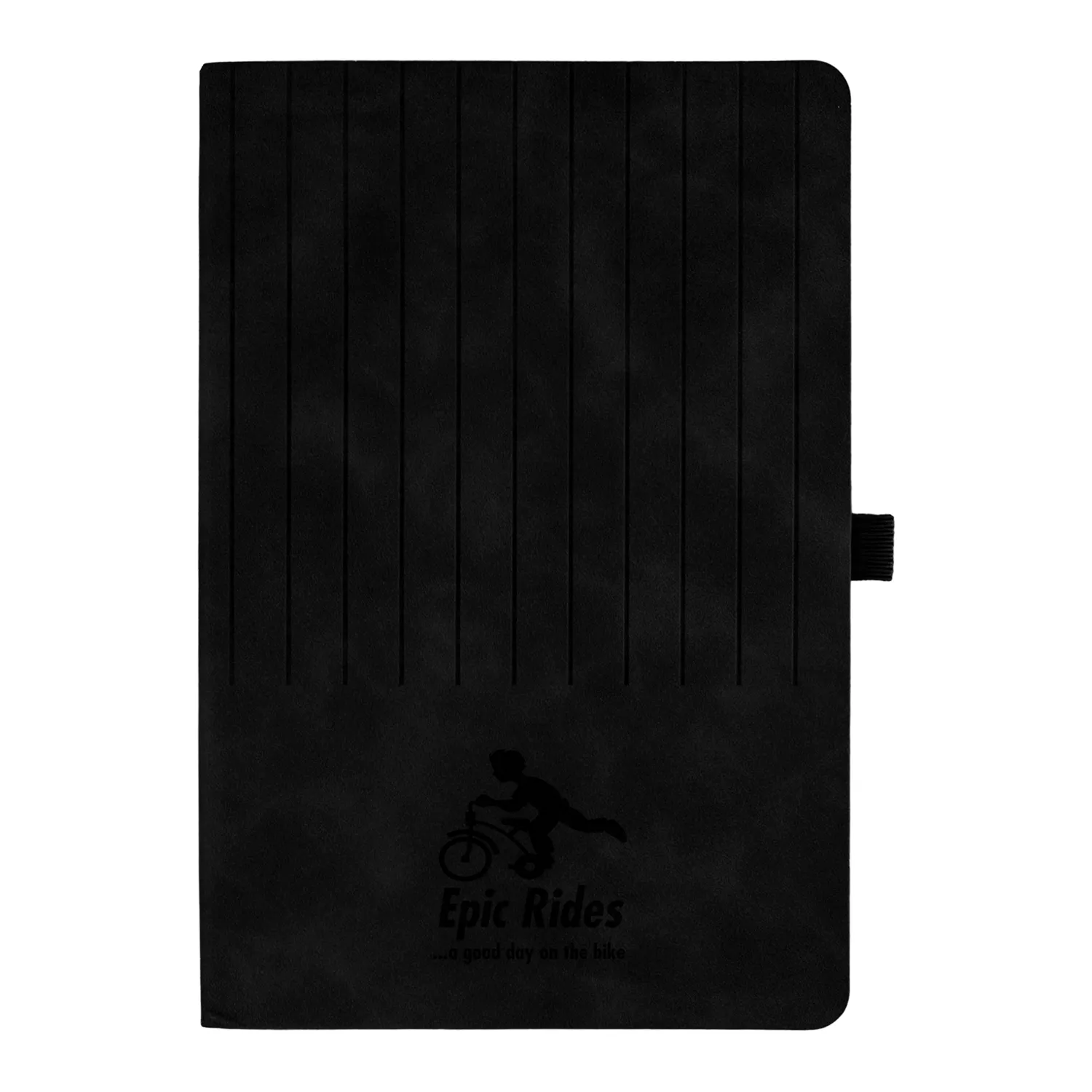 Engraved Striped Watermark Notebook 12