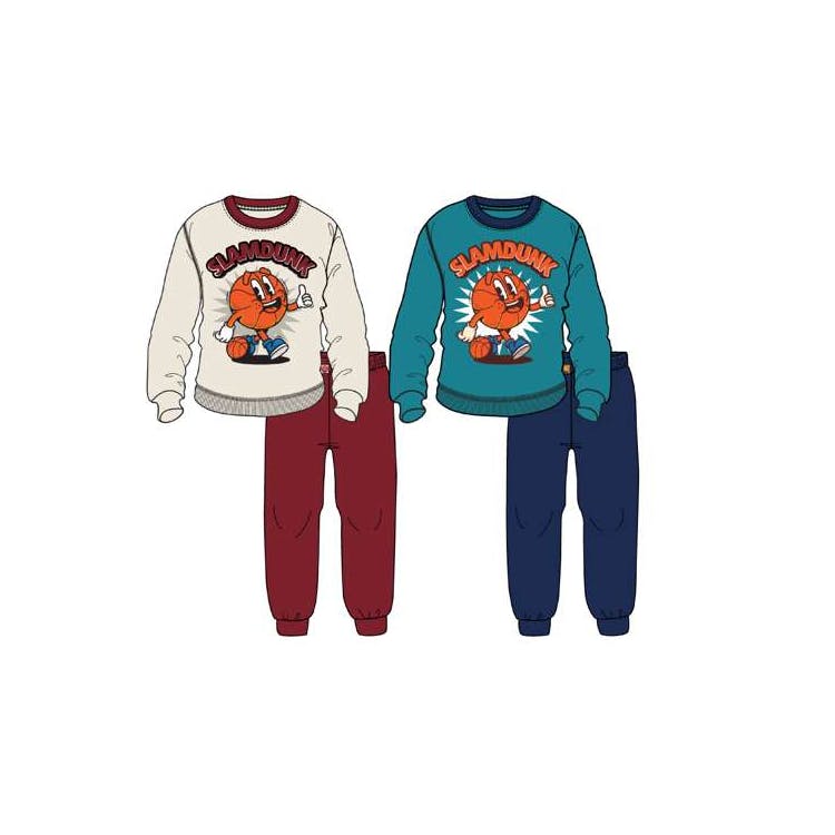 Boys' Fleece Top & Pant Set Red/Blue 12-24m 3