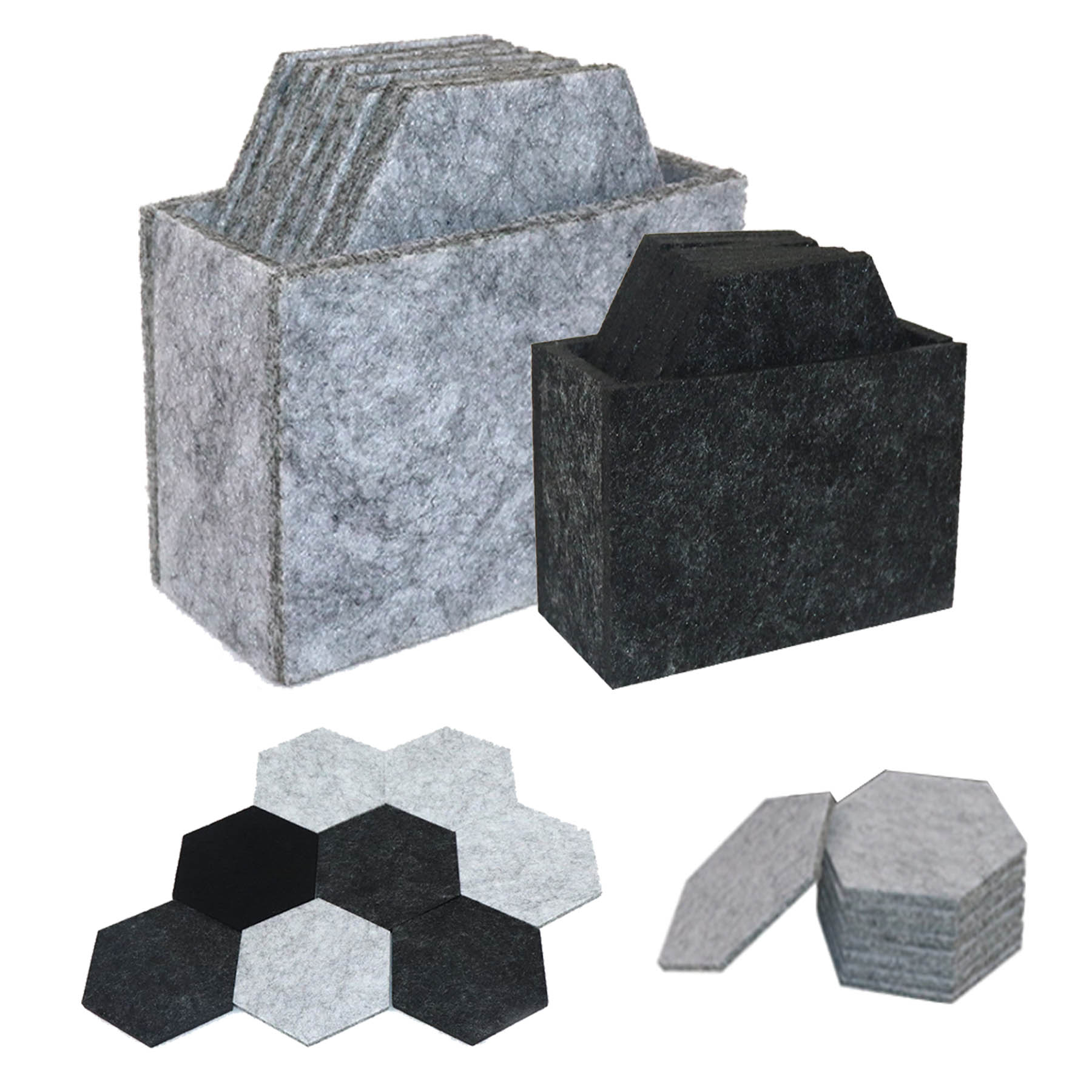 Felt Coasters Set Of 8