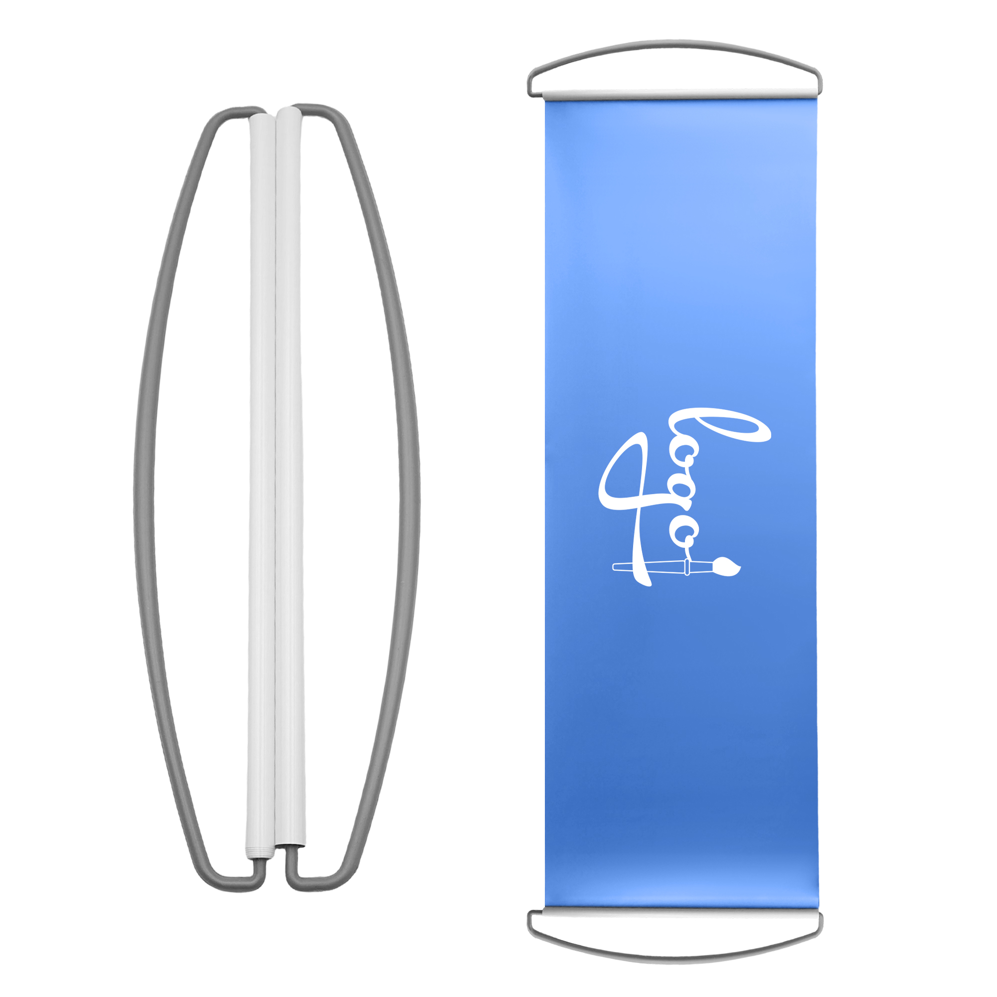 Retractable Hand Roll Banner