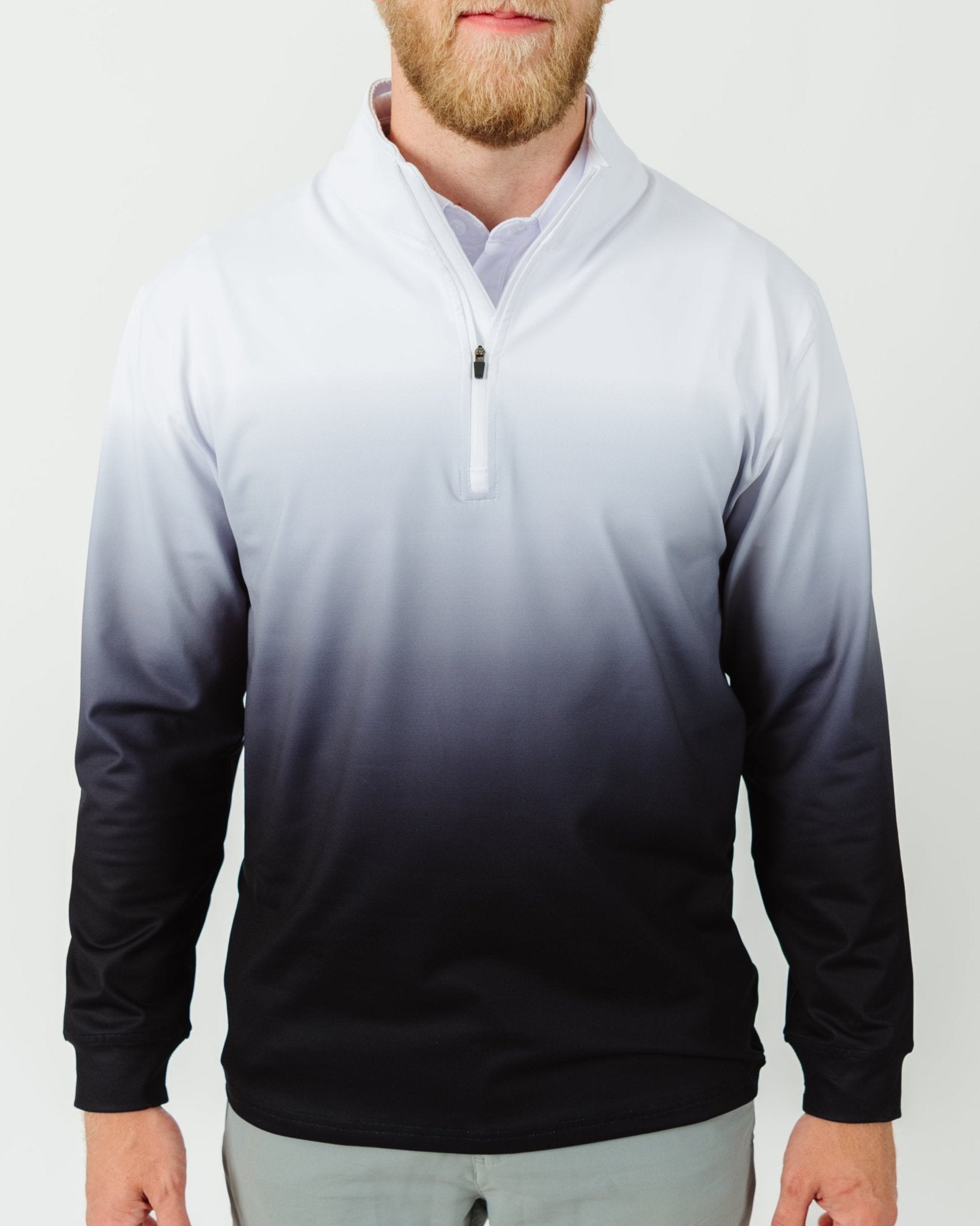 Black Birdie Quarter Zip - Men's