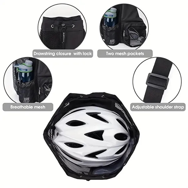 Backpack with Wet Pocket Drawstring for Work, School and Travel 5