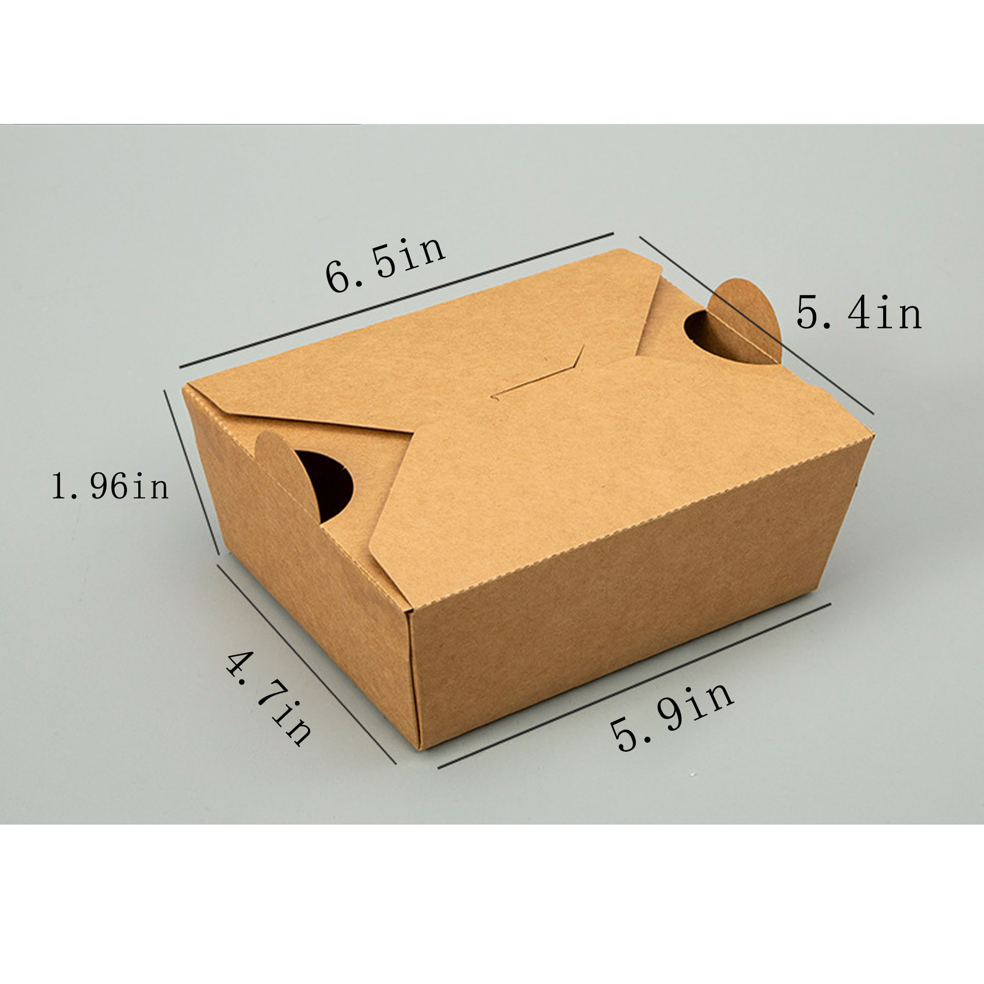 Eco-Friendly Kraft Paper Lunch Box for Sustainable Packaging 10