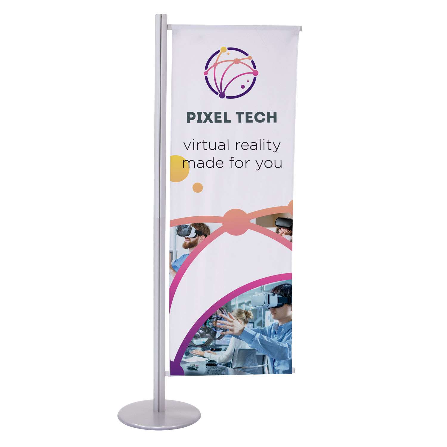 Flex Banner Display Single-Banner Kit 63