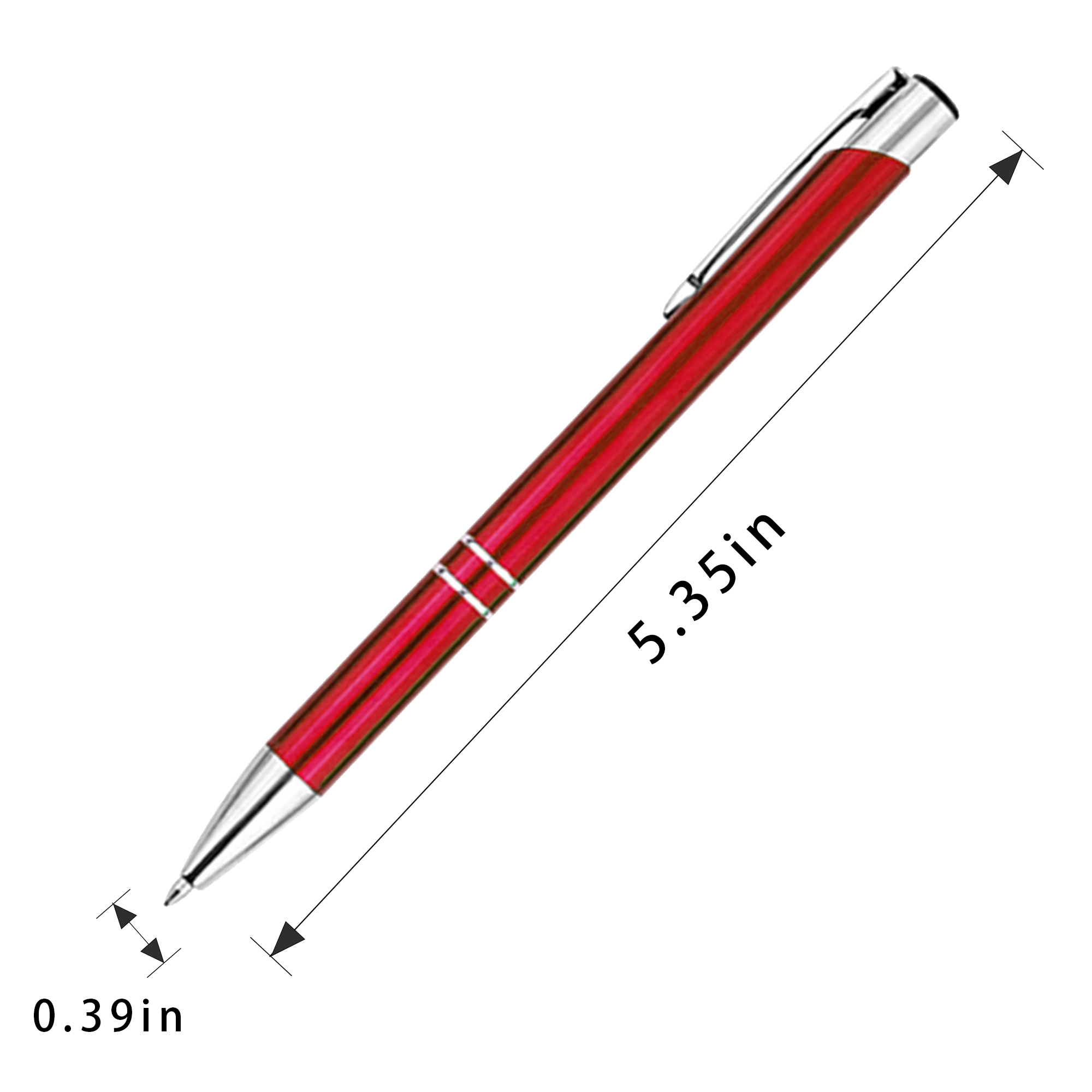Derby Soft Tactile Slim Metal Pen 8