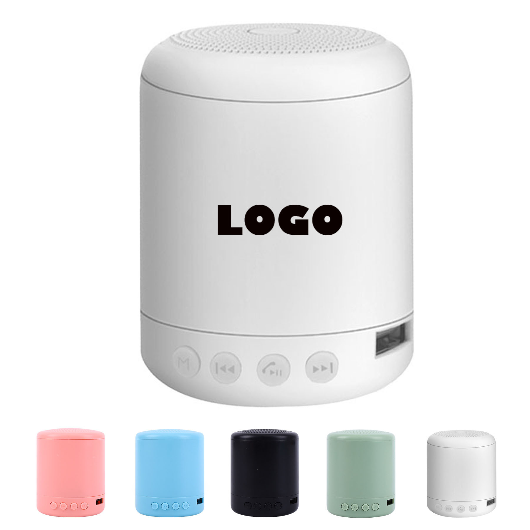 Wireless Mini Cylinder Bluetooth Speaker