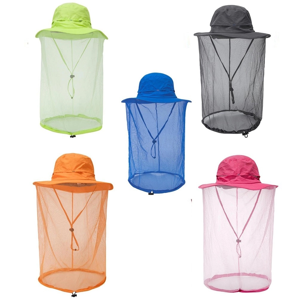 Mosquito Head Net Hat
