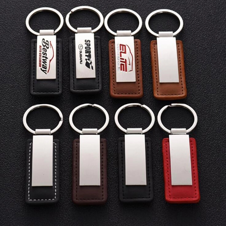 Leather Strap Keychain
