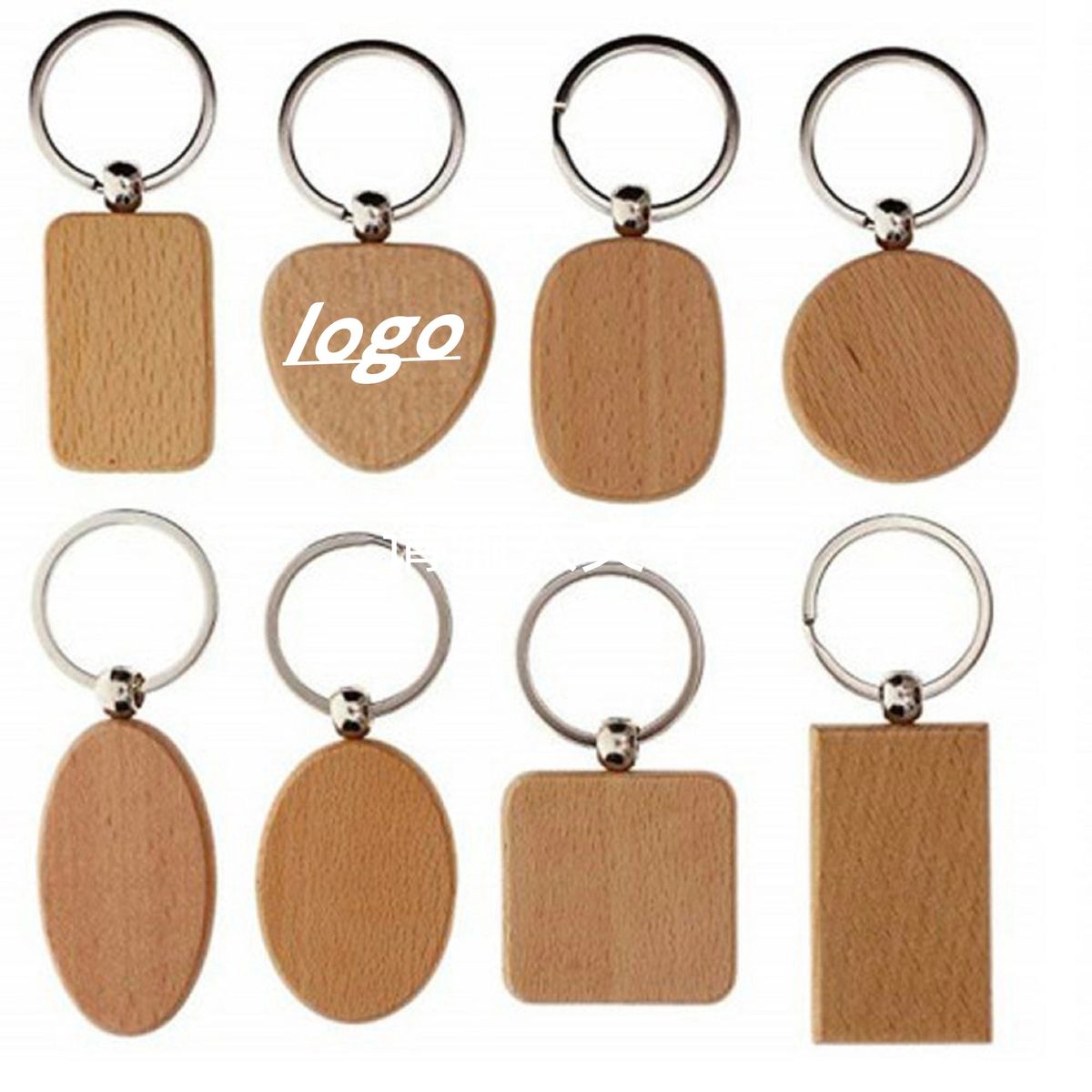 Wooden Diy Keychain