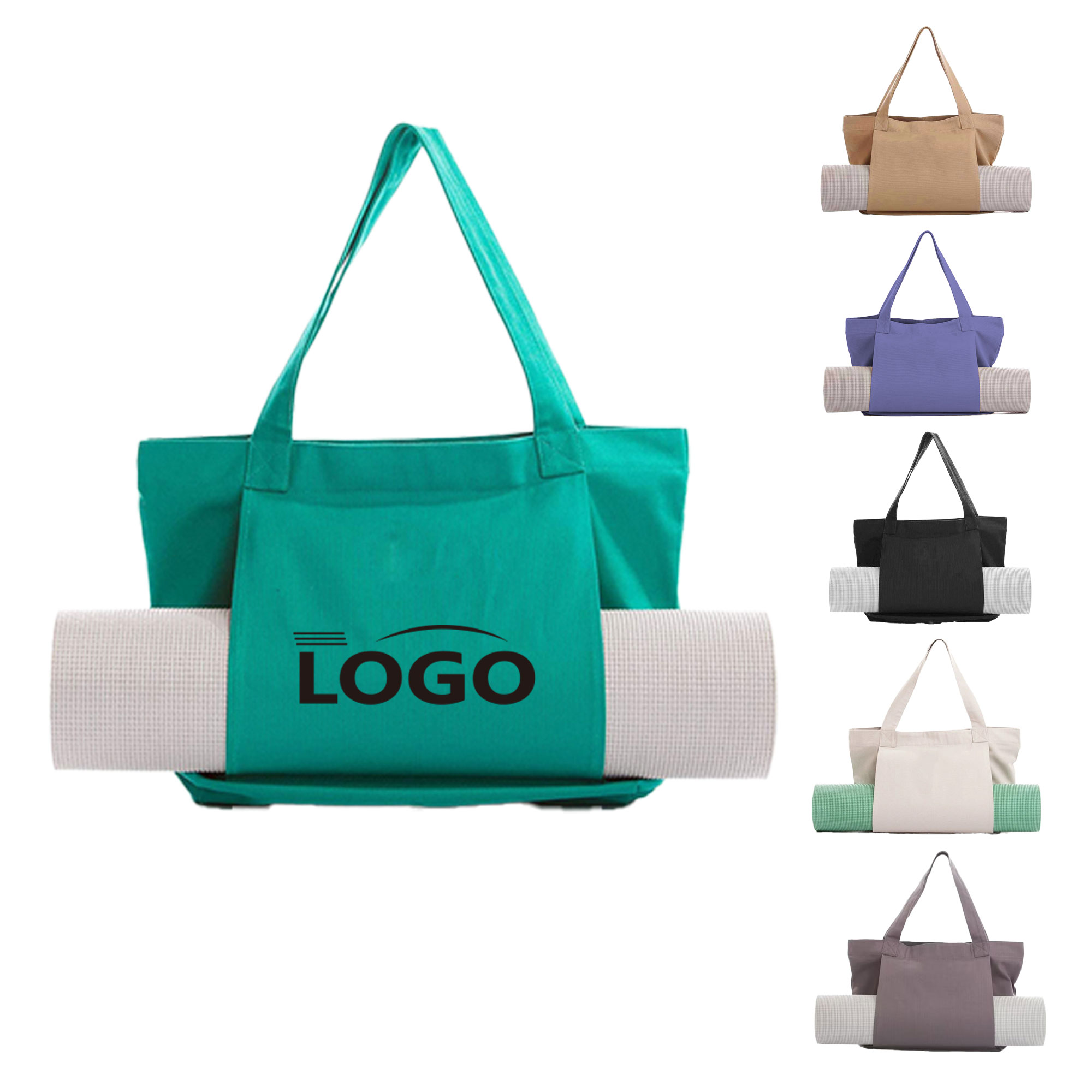 Yoga Mat Holder Canvas Handbag 4