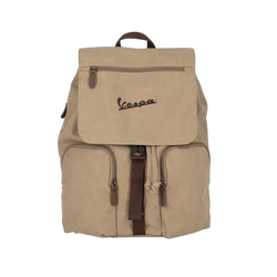 Double Barrel Canvas Backpack