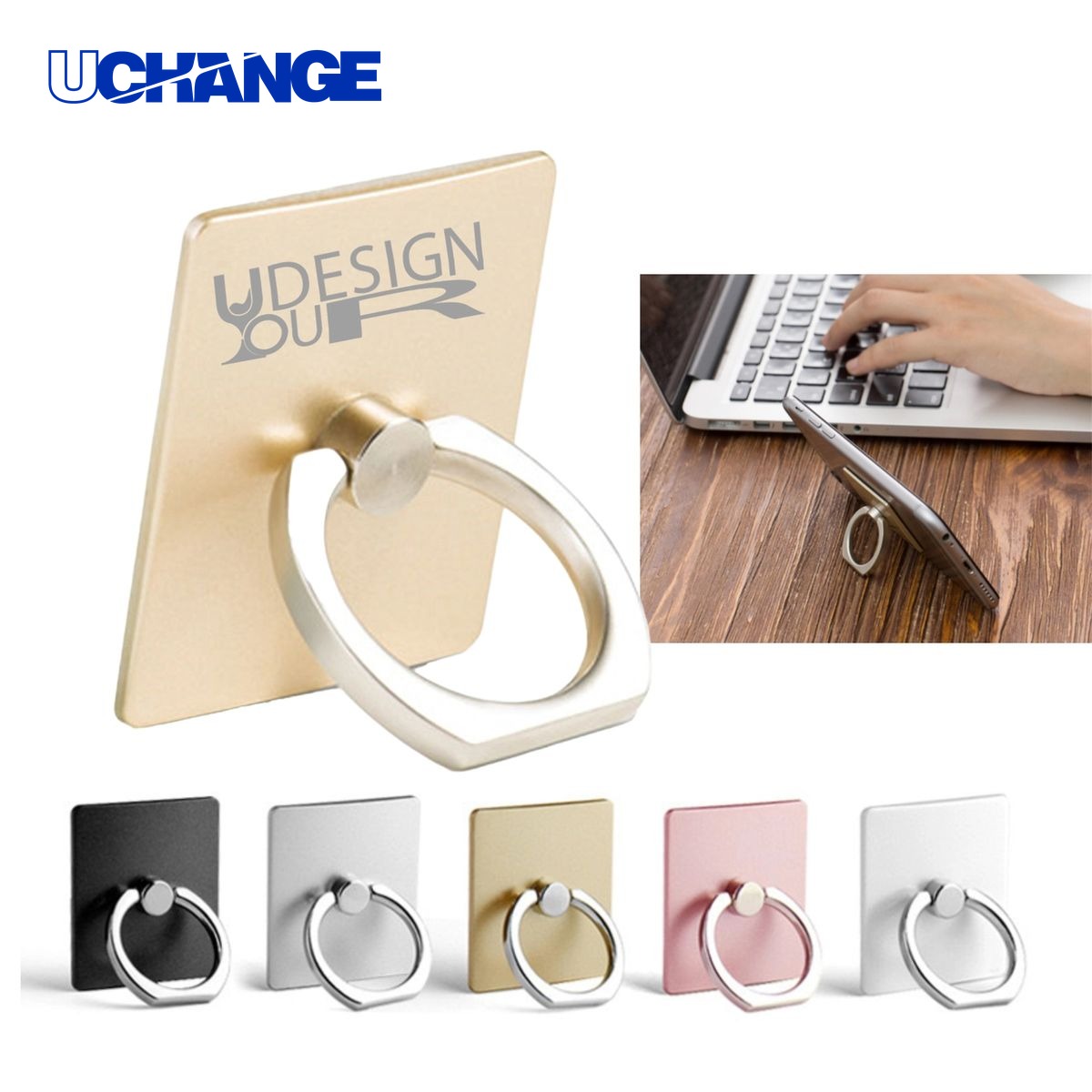 Cell Phone Ring Stand Grip Holder