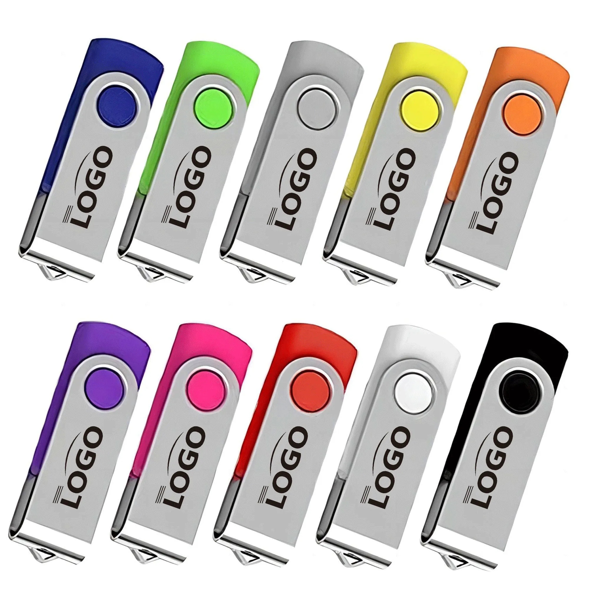 1GB Mini Plastic U Disk 4