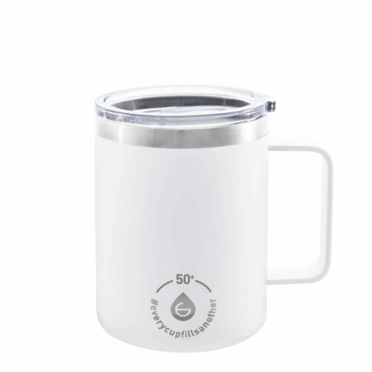 Grosche EVEREST 14oz Insulated Travel Mug with Clear Lid - Thumbnail 5