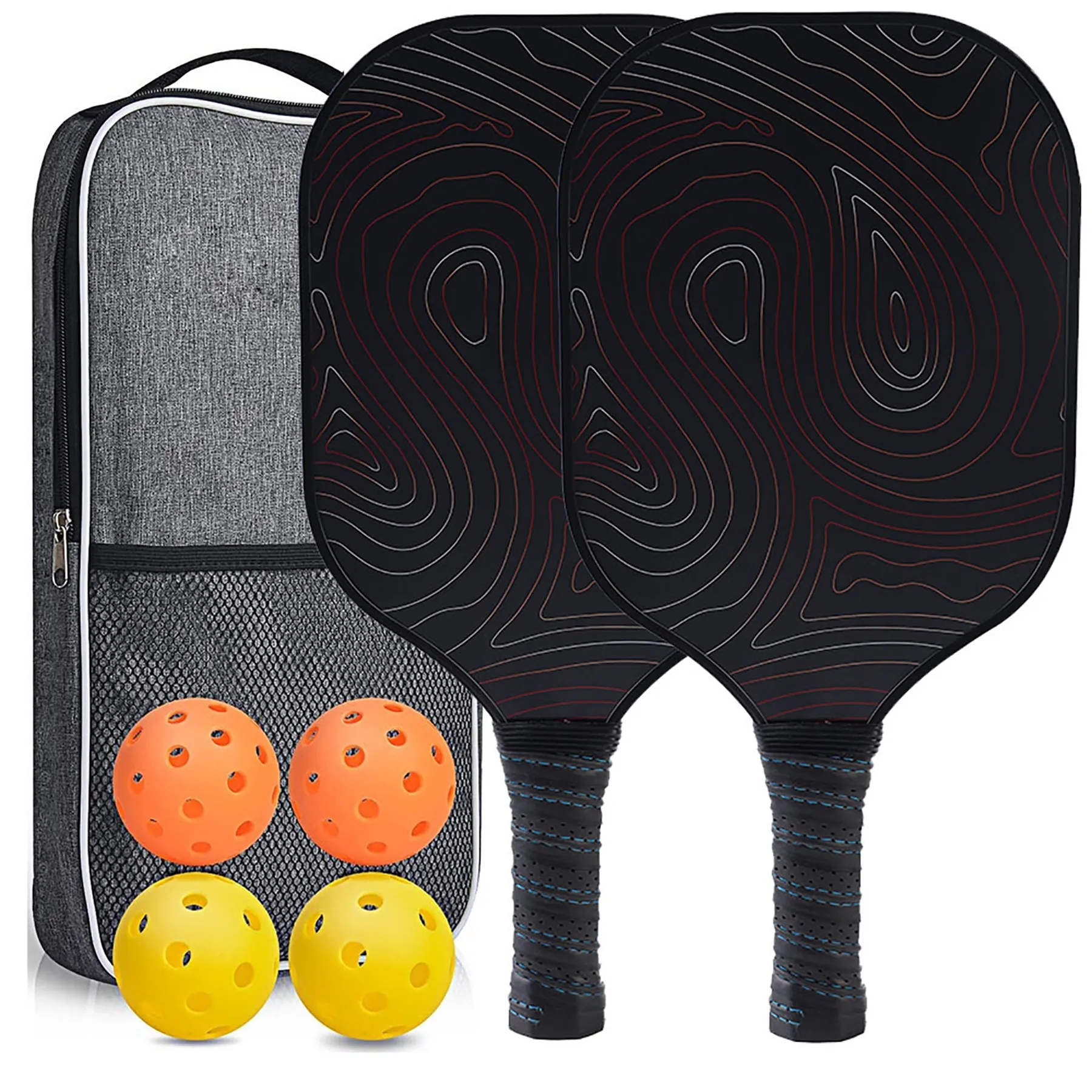 Graphite Pickleball Paddles Set 26