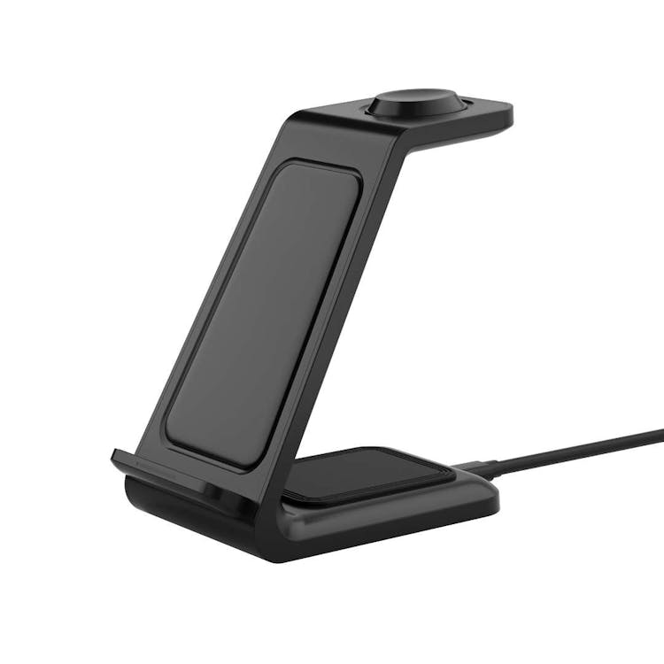Wireless 3-in-1 Charging Stations - Black 3