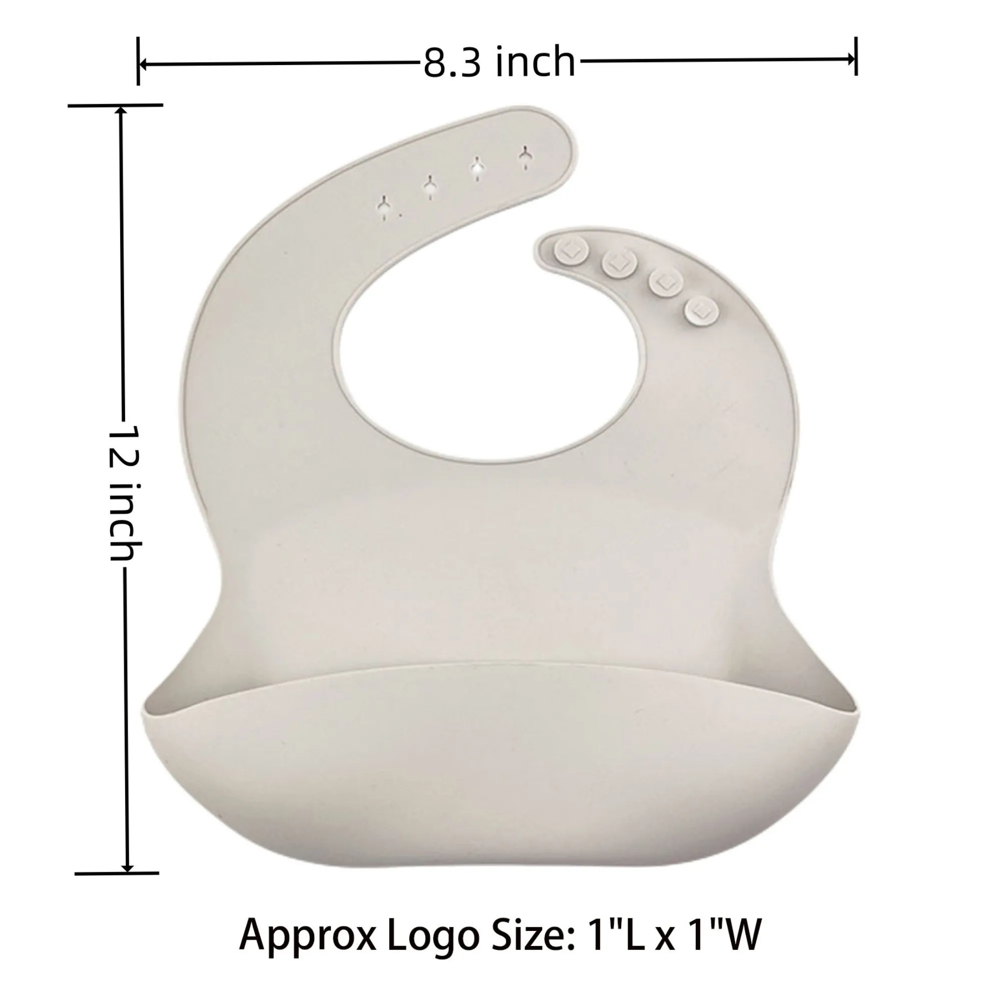 Unisex Waterproof Silicone Baby Bibs 32