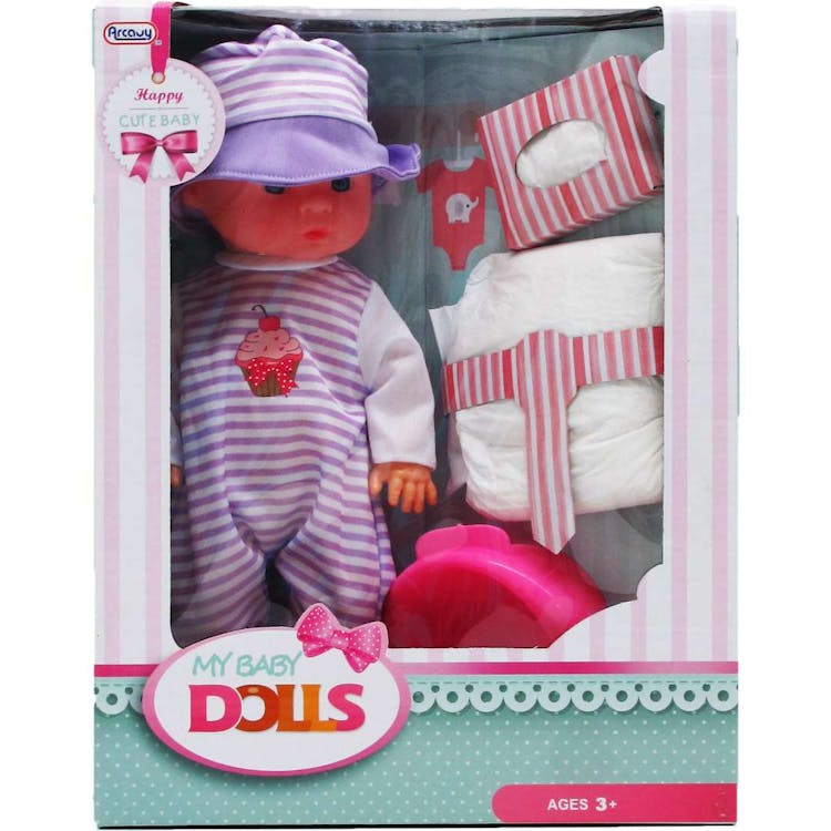 Baby Dolls with Accessories - 12" 3