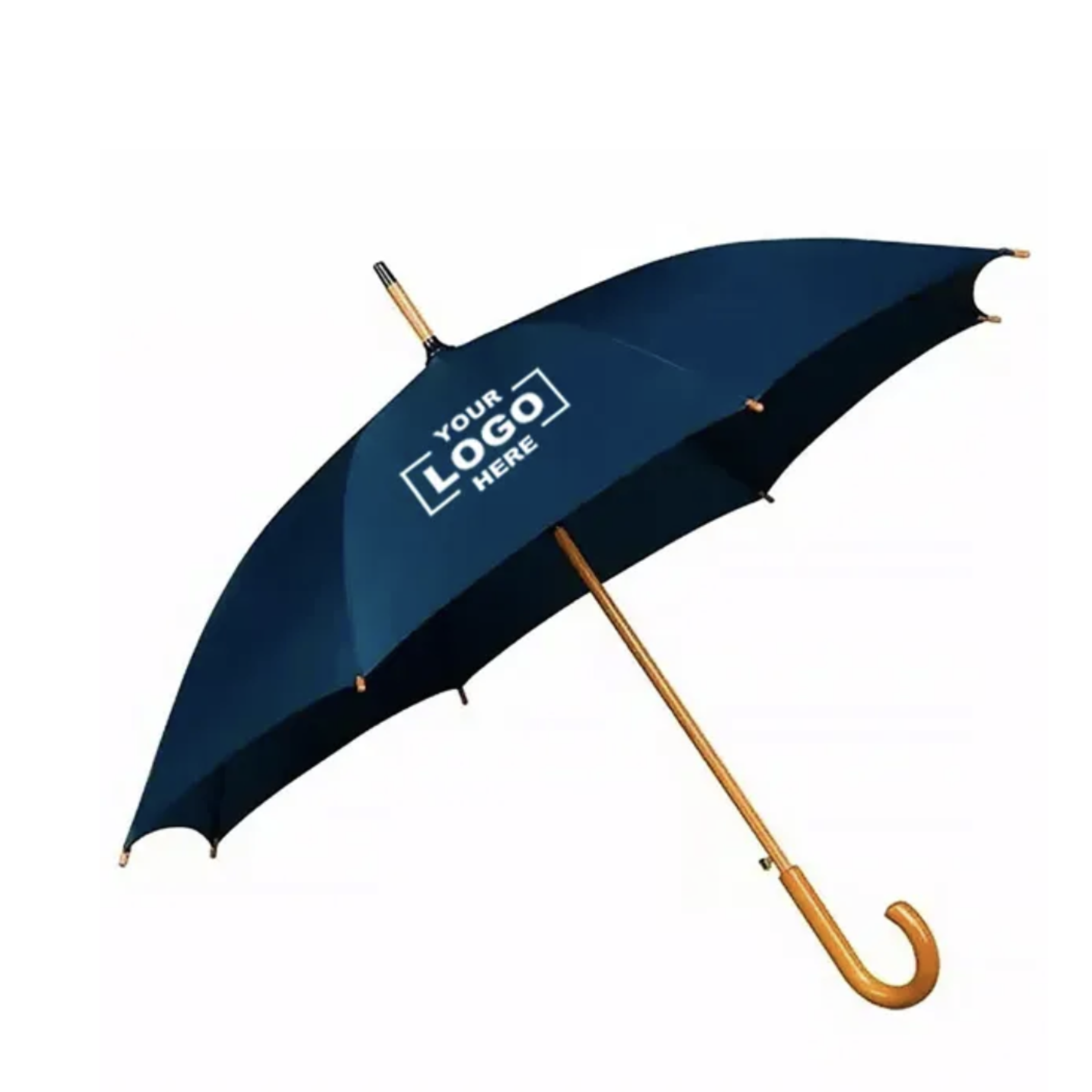 Auto Open Umbrella - Wood Handle