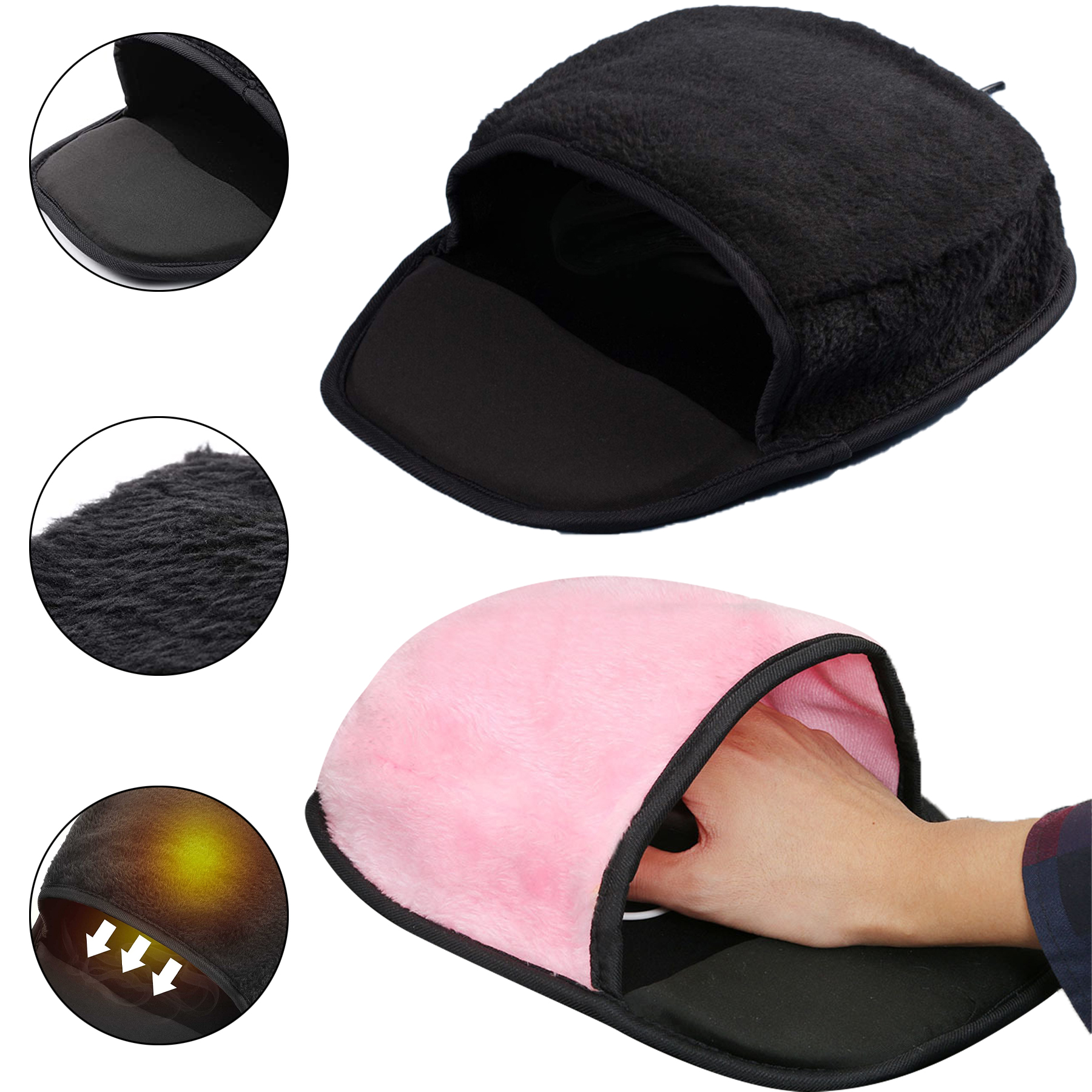 Usb Heated Mouse Pad Hand Warmer 5