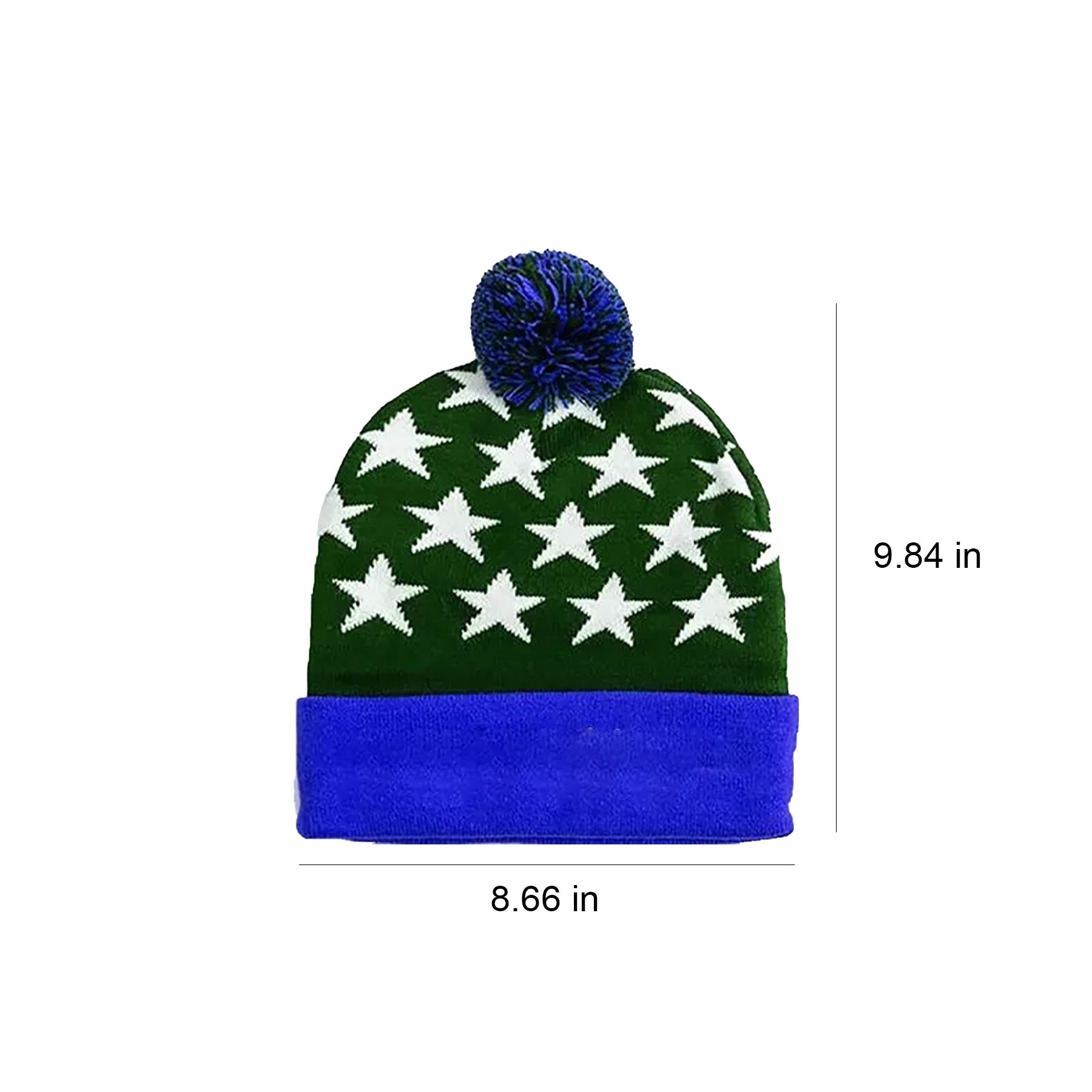 Jacquard Knit Beanie 7