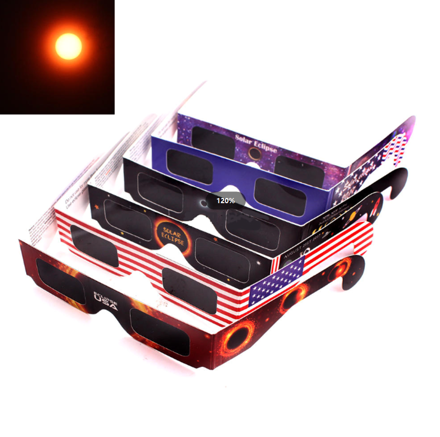 Paper Eclipse Glasses - VICK396 | Loco Promos