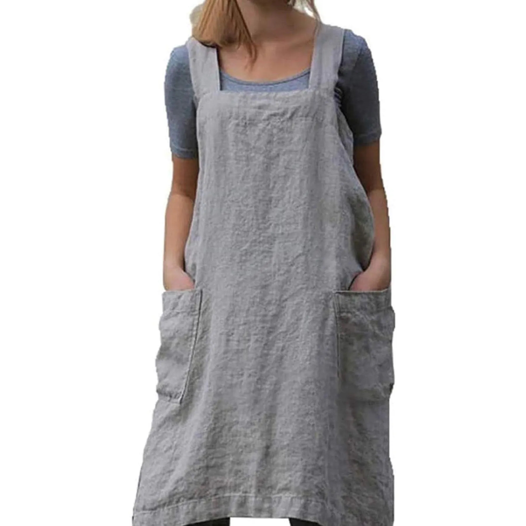 Cotton Linen Apron 38