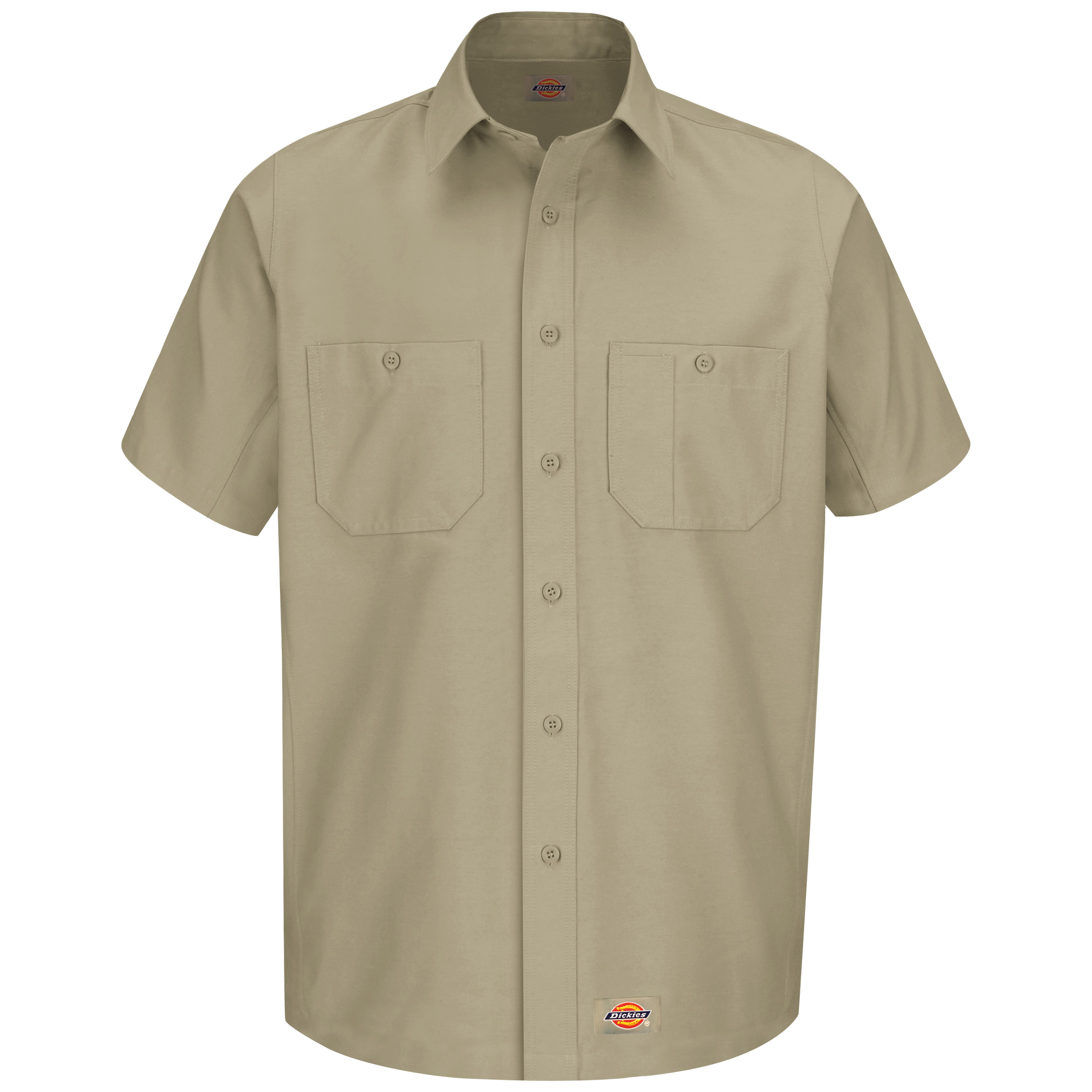 Dickies® Men's Canvas Short-Sleeve Work Shirt