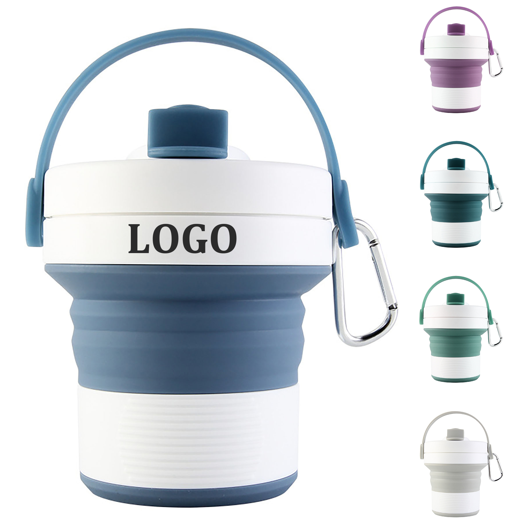 15 oz Collapsible Silicone Water Cup 2