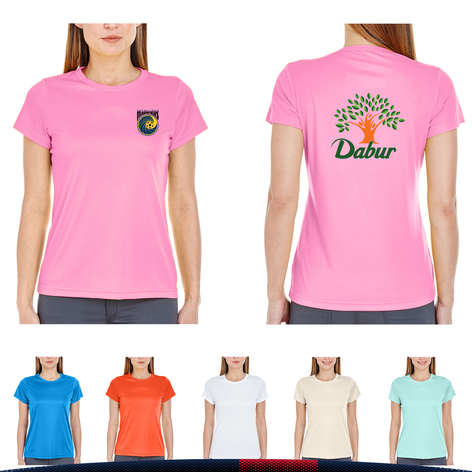 UltraClub® 4 oz. Ladies' Sports T-Shirts