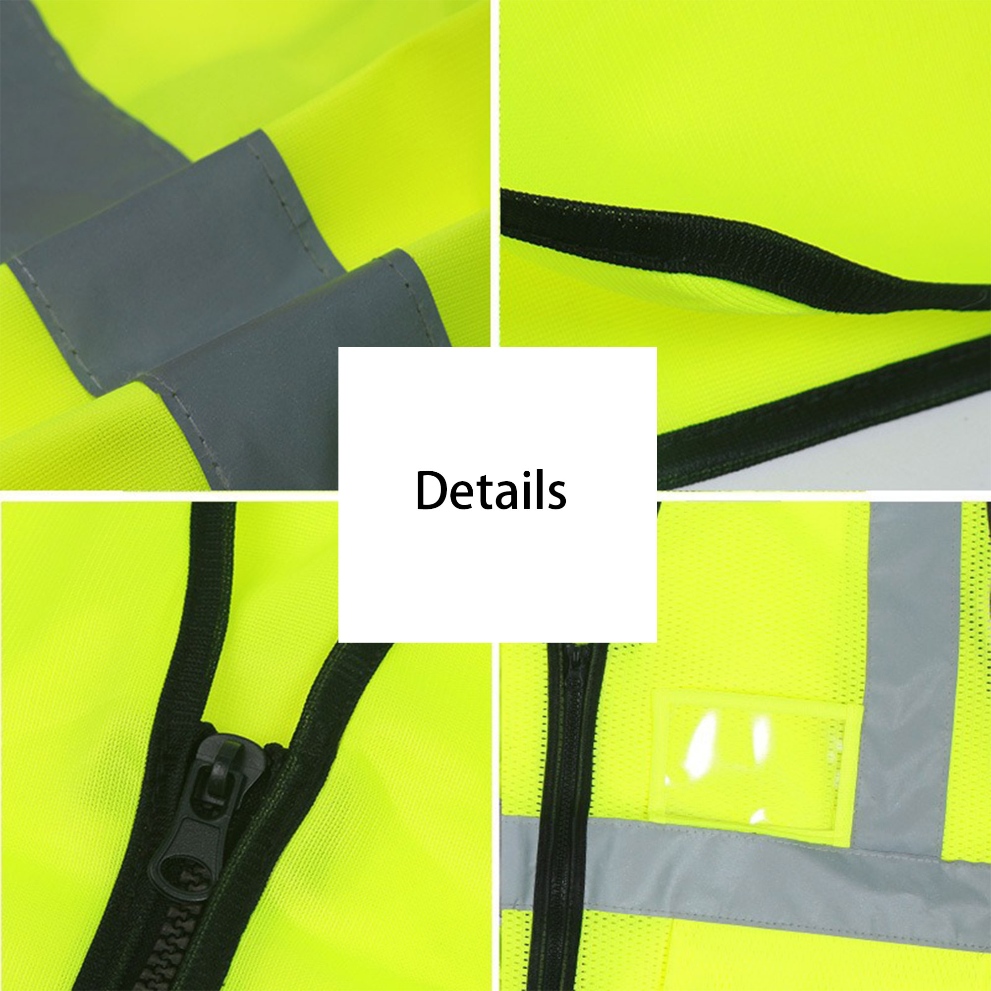 Reflective Vest With Multiple Pockets 10