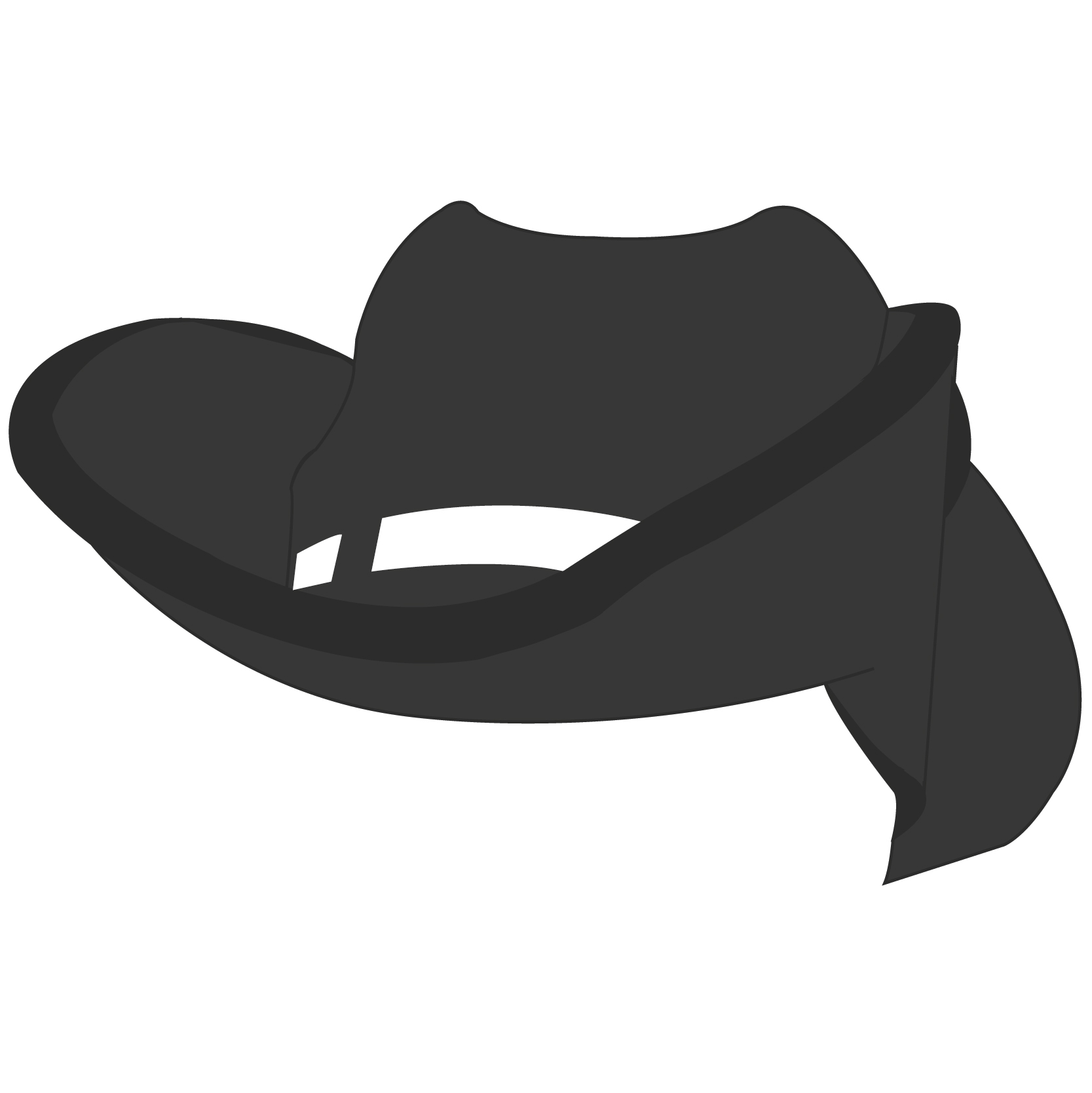 Cowboy Hat Visor 69