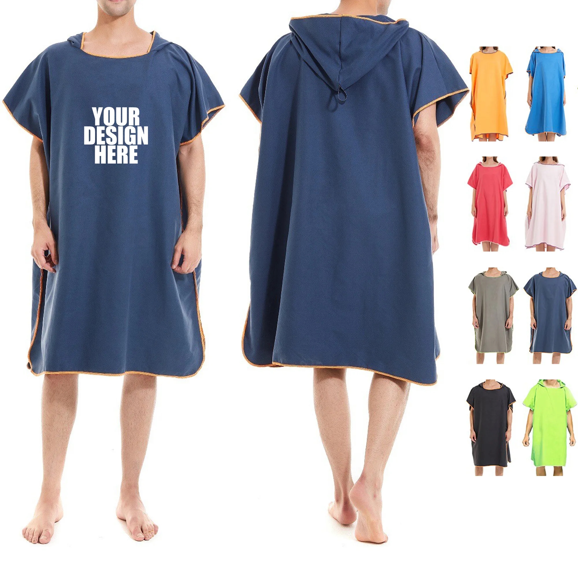 Microfiber Beach Towel Poncho