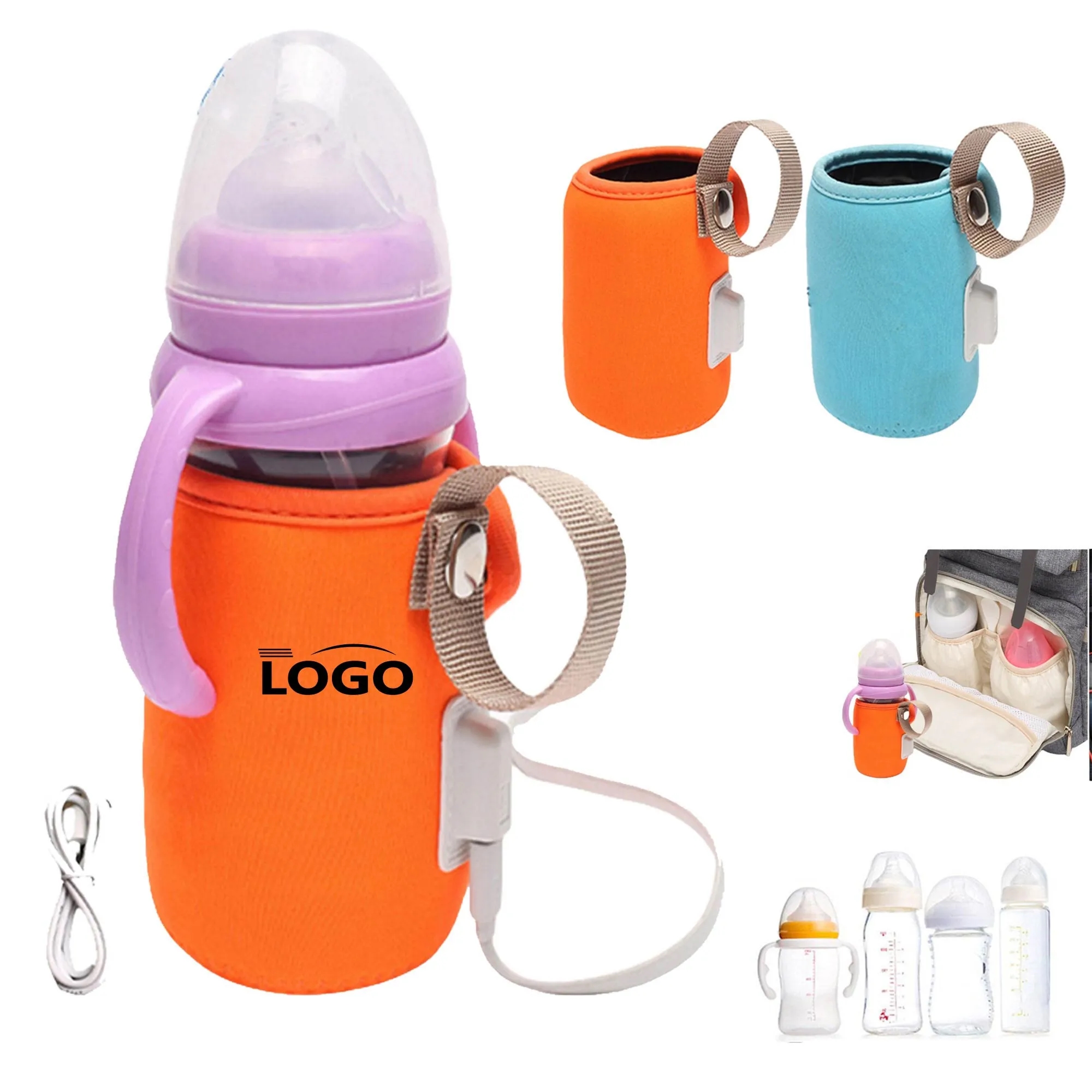 USB Feeding Bottle Warmer Sleeve Cover 13