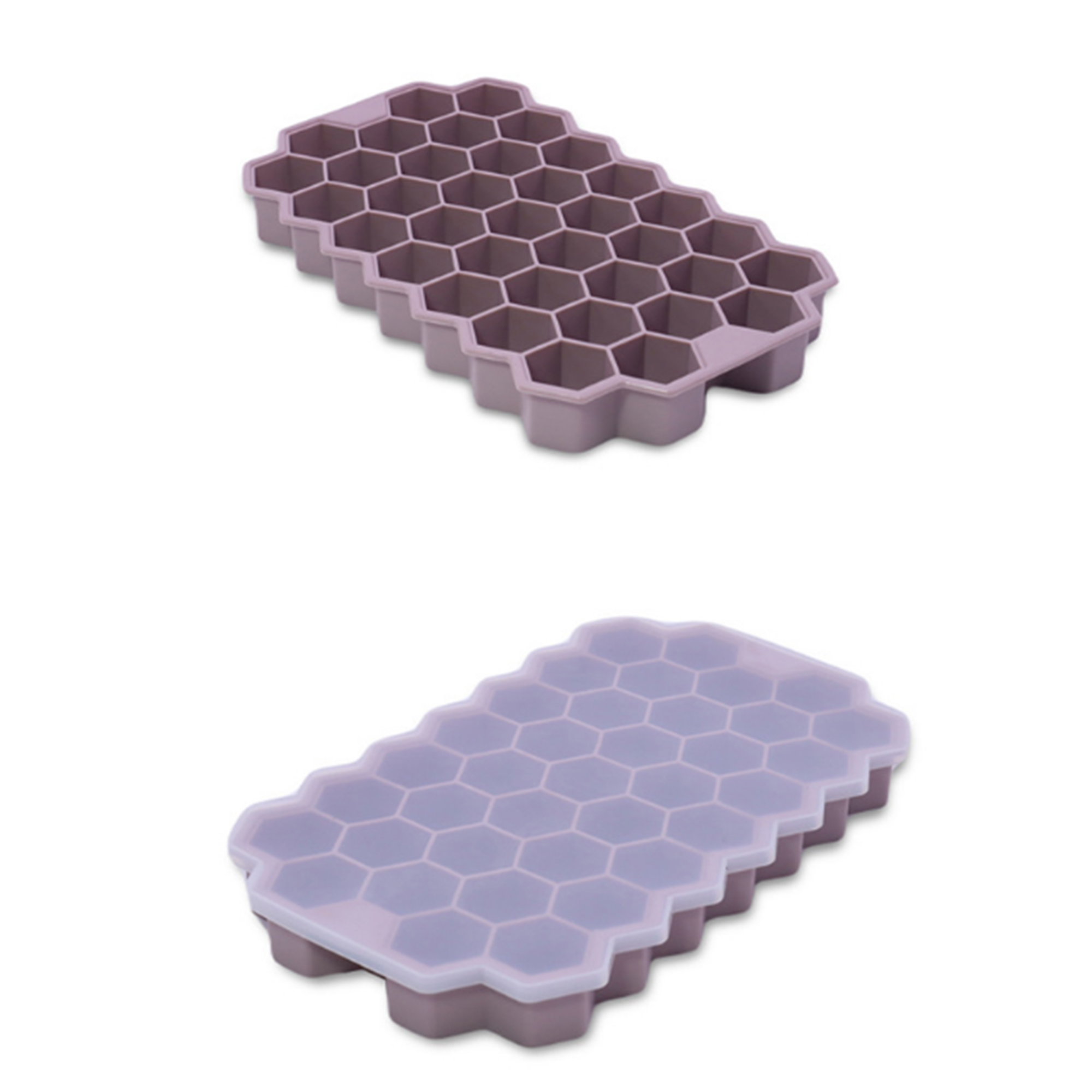 Efficient Silicone Honeycomb Shaped Ice Tray 11