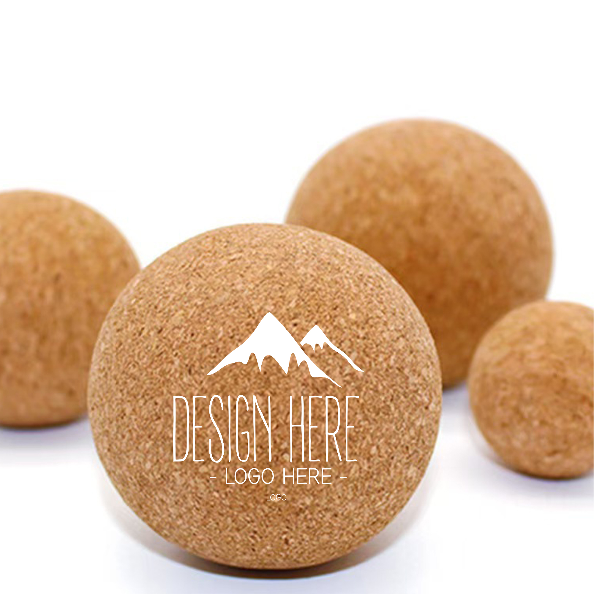 Cork Massage Ball Yoga Lacrosse 4