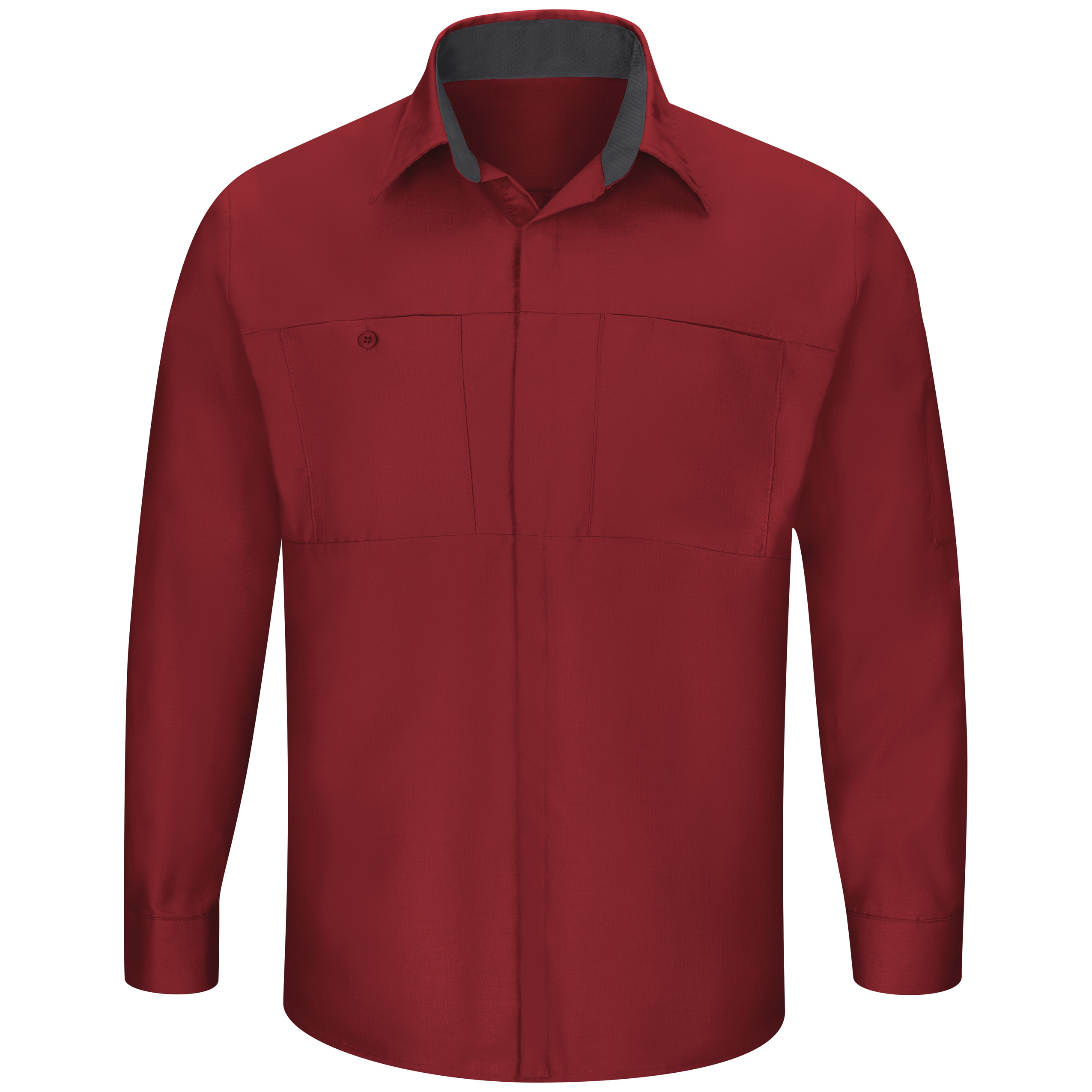 Red Kap® Men's Long Sleeve Performance Plus Shop Shirt with OilBlok Technology