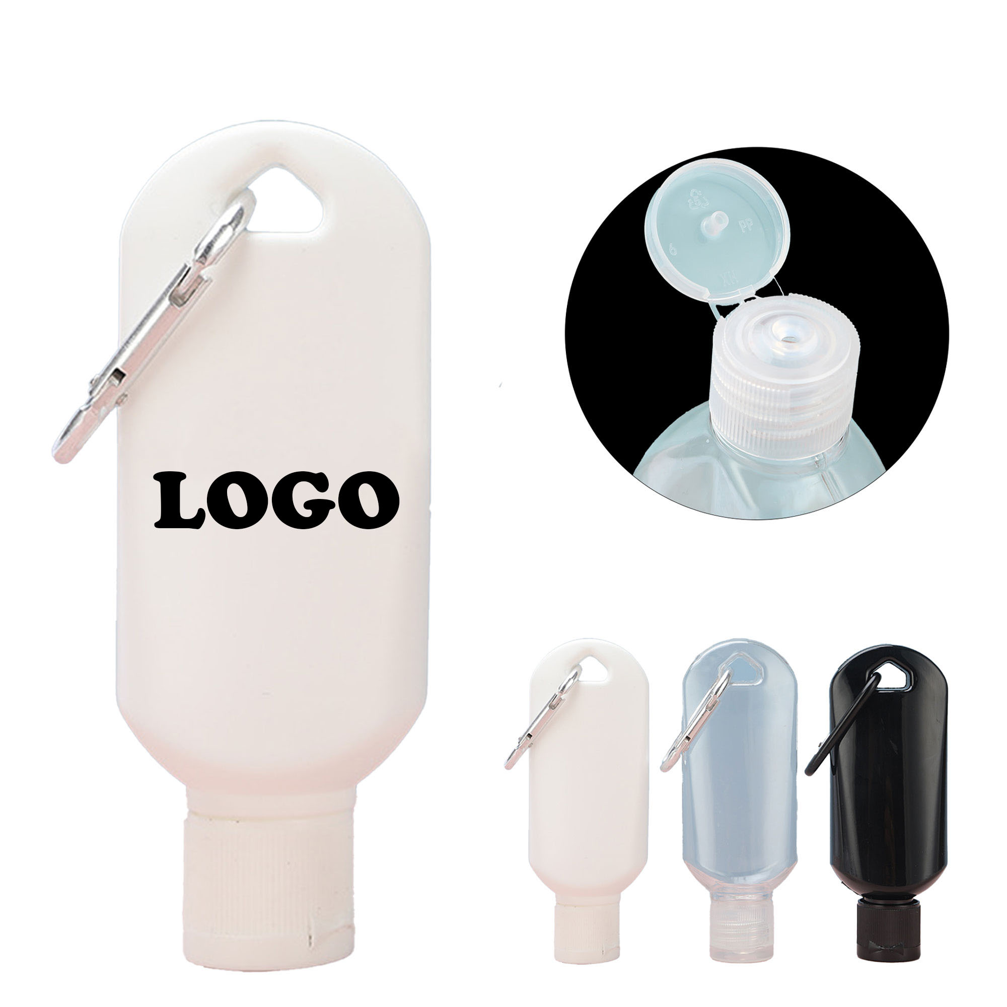 Portable Hand Sanitizer Bottle