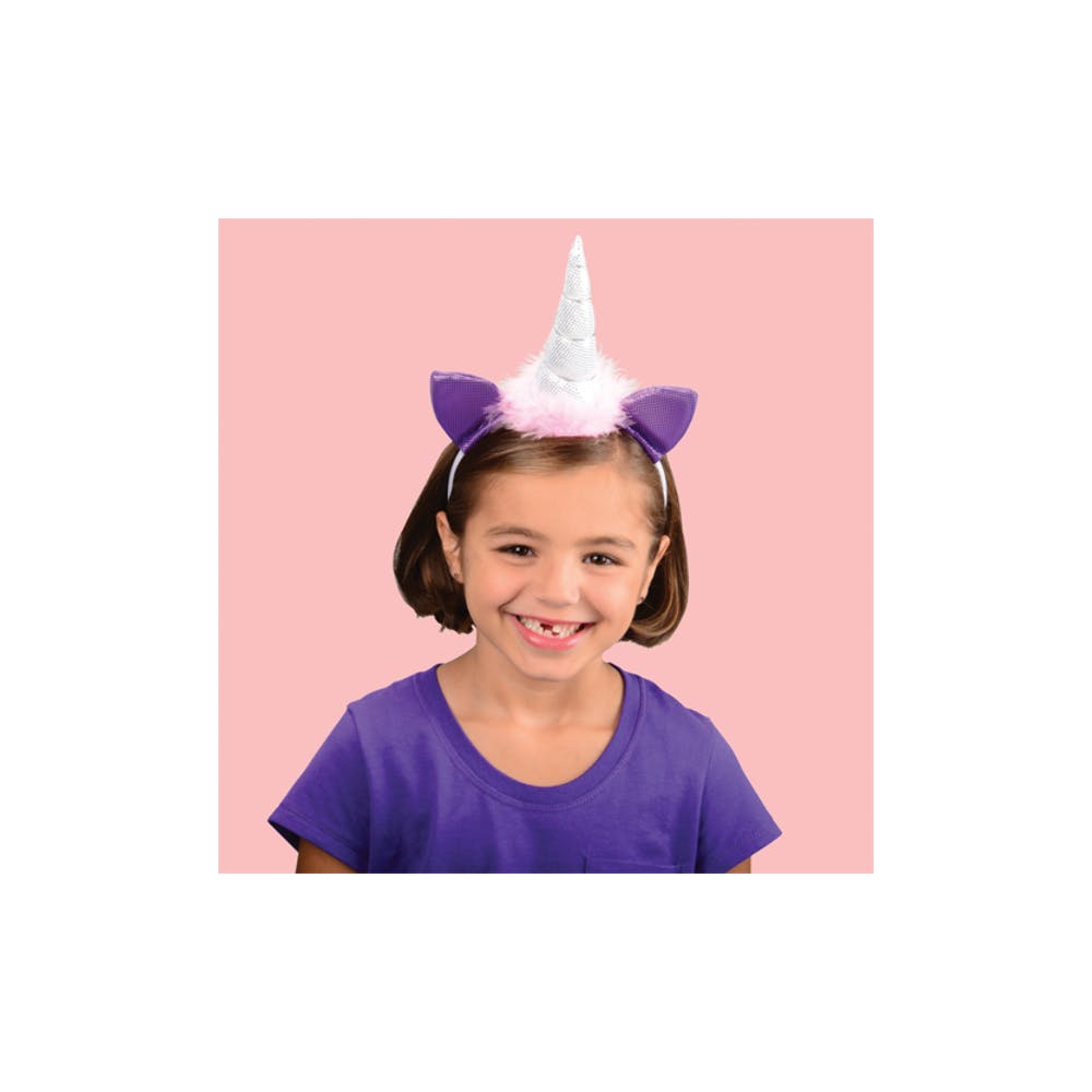 Unicorn Headbands - Pink/Purple 3