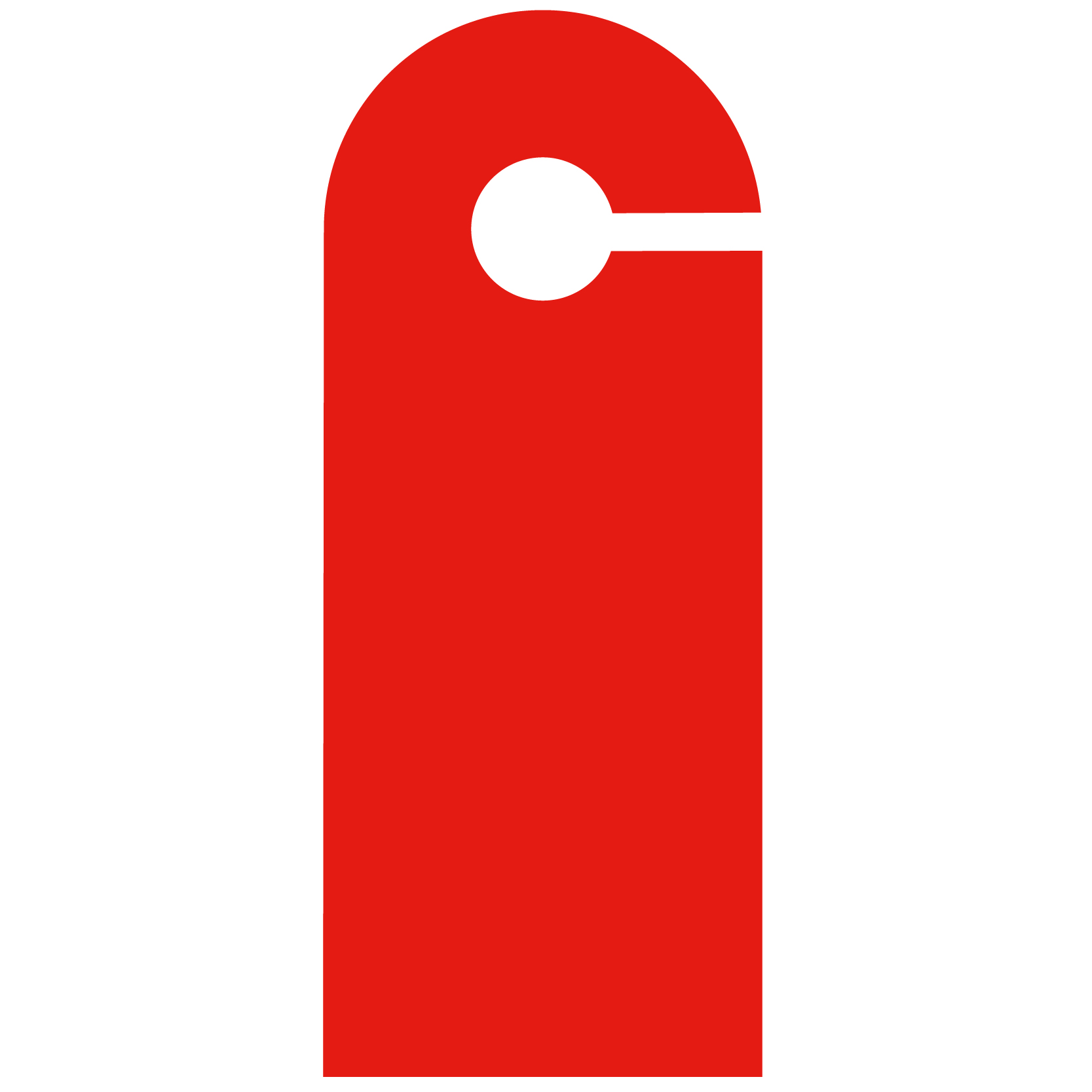 Door Hanger 1/4" 26