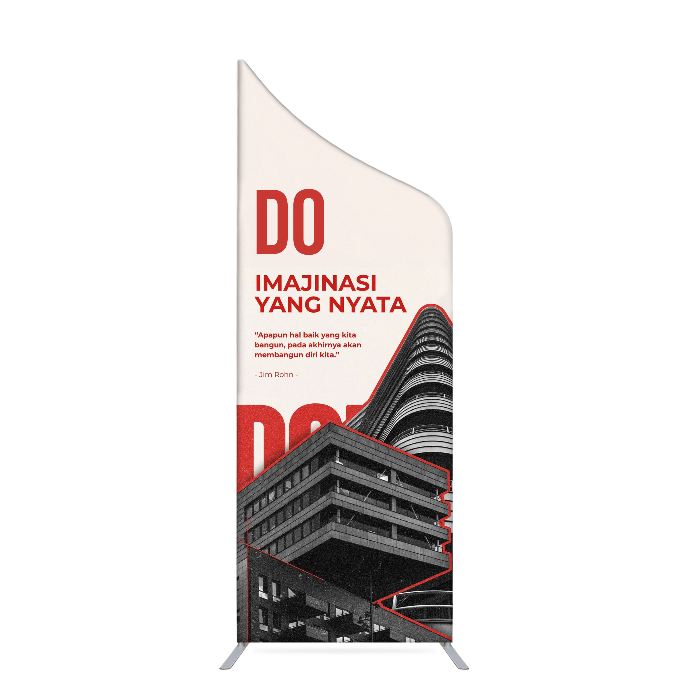 3'x8' Multi-Shape Tube Pillowcase Banners